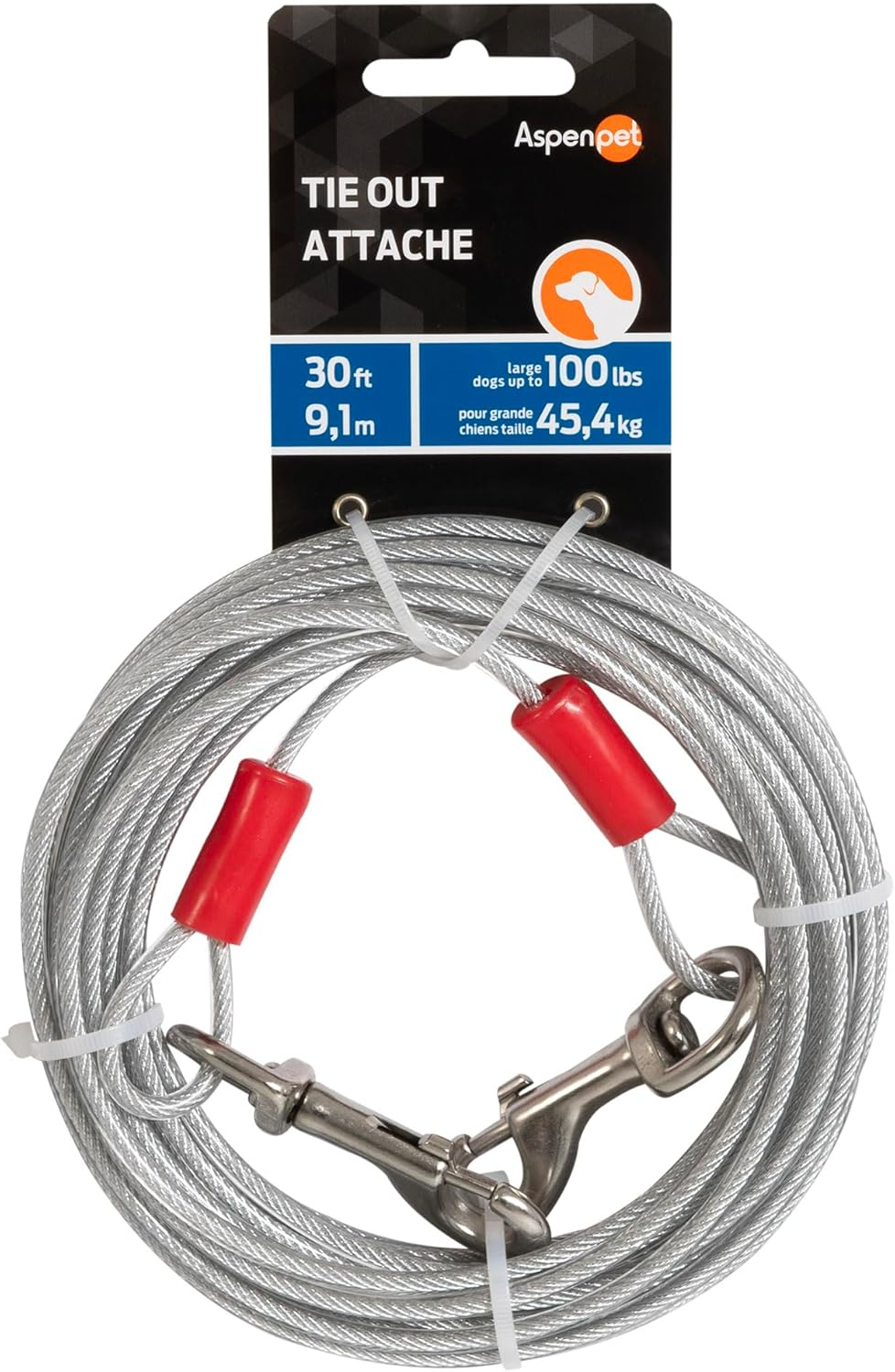 Petmate 1700-Pound Break Strength Tieout Cable, 15-Feet image number 2