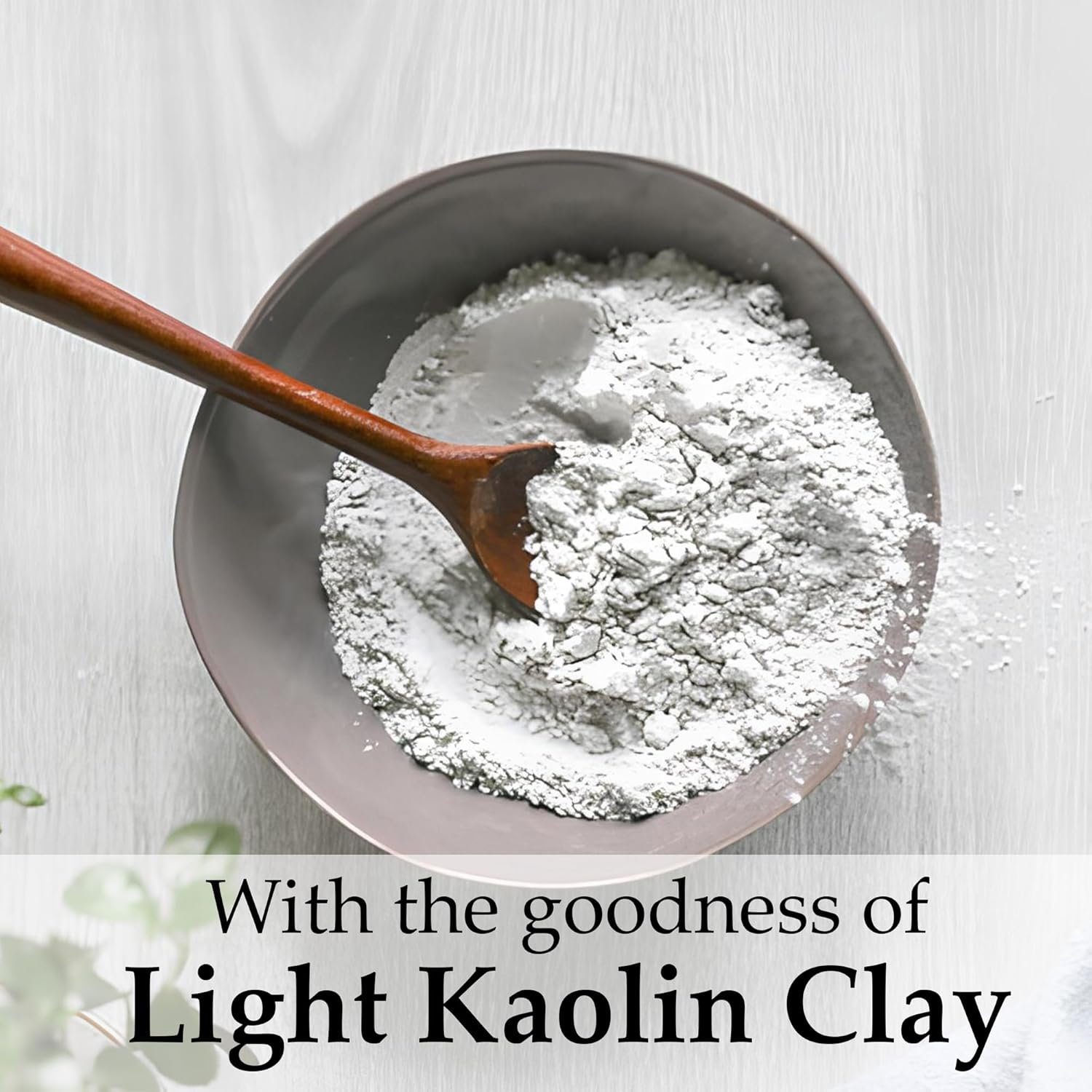 Light Kaolin Clay Powder by Mi Nature | for Detoxifying Skin | Natural Herbal Skin Care |Facial Cleansing Mask | Use to Make Masks, Creams, Scrubs, Bath Bombs, Body Wash and Soaps | for Gentle Care Made in India | 100G (3.5Oz)