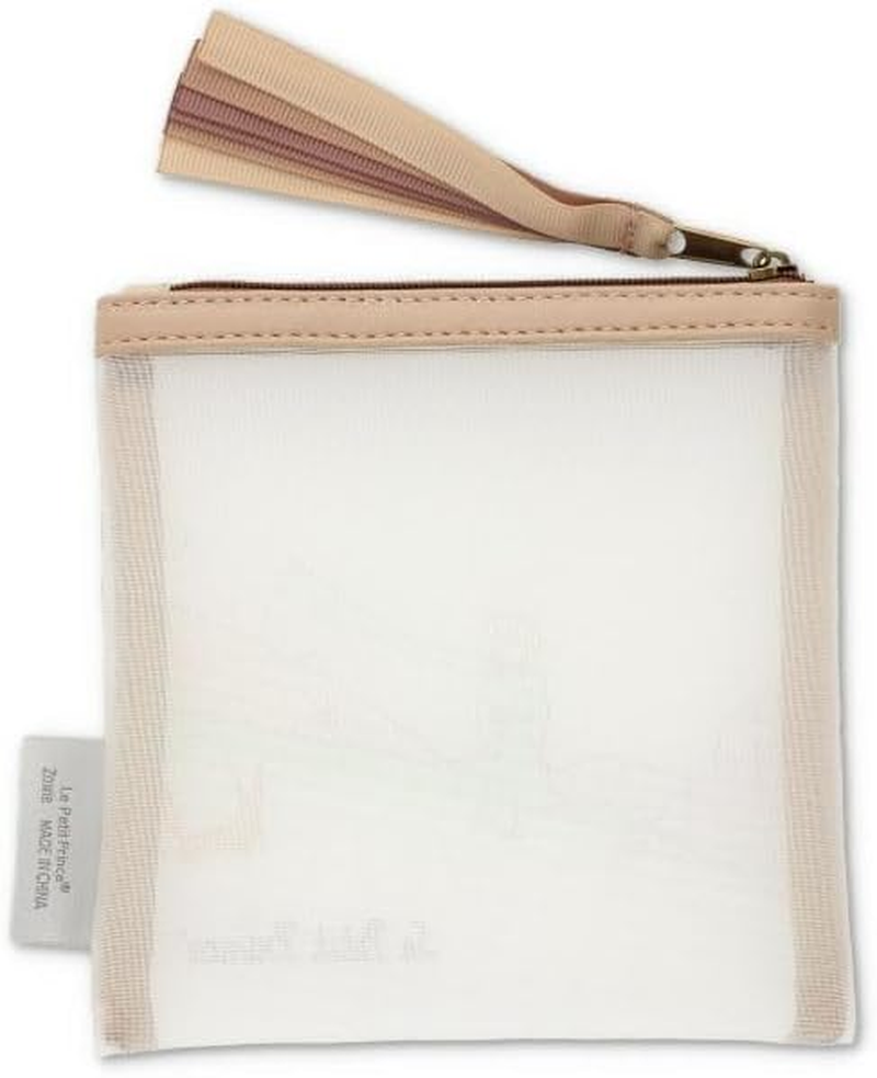 The Little Prince Mesh Pouch Mini Beige image number 2