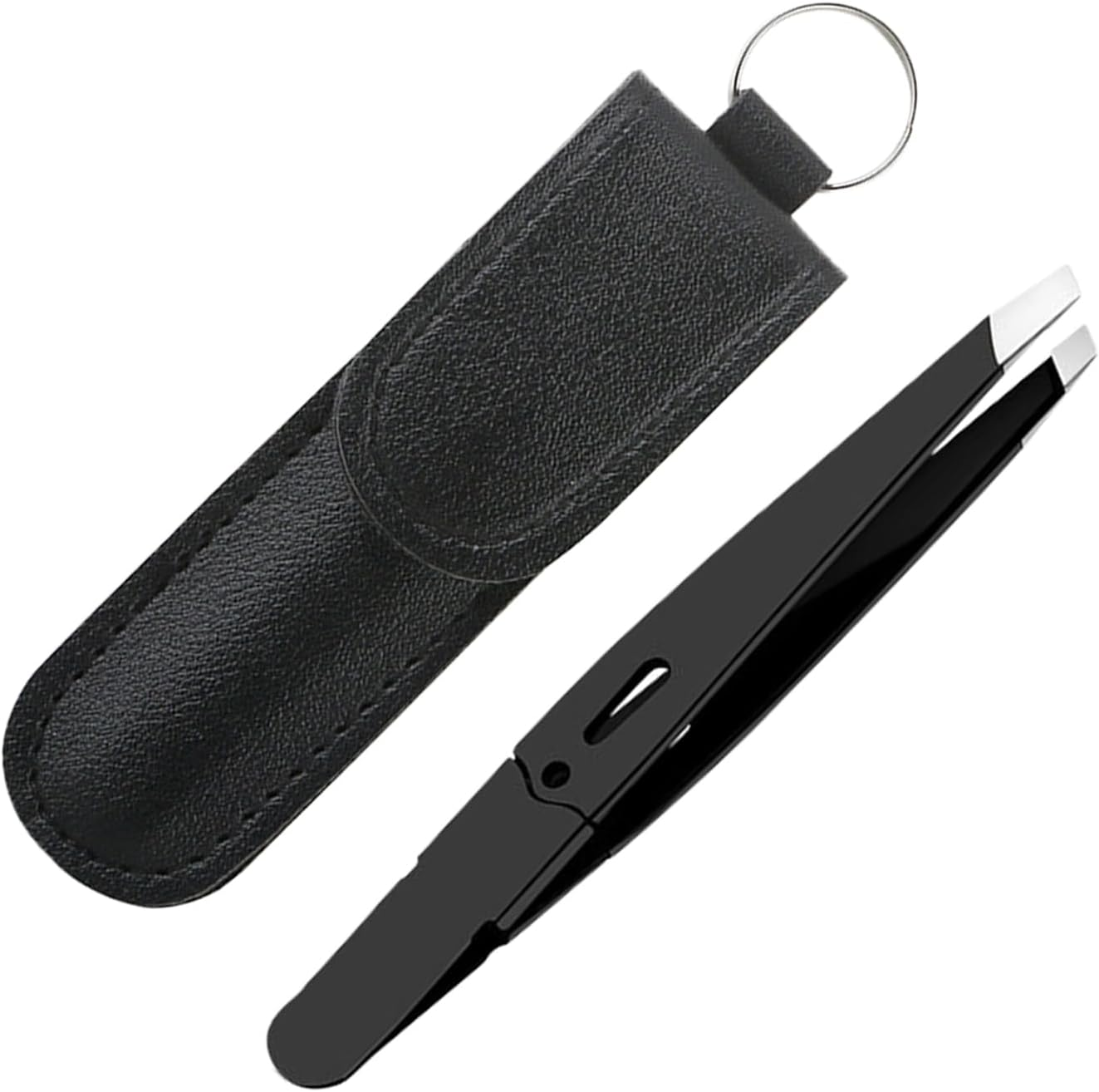 Tweezers for Women,Stainless Steel Eyebrow Tweezers | Brow Shaping Slanted Puller,For Beauty Plucking Grooming Brow Lash Face Purse Travel Women Men