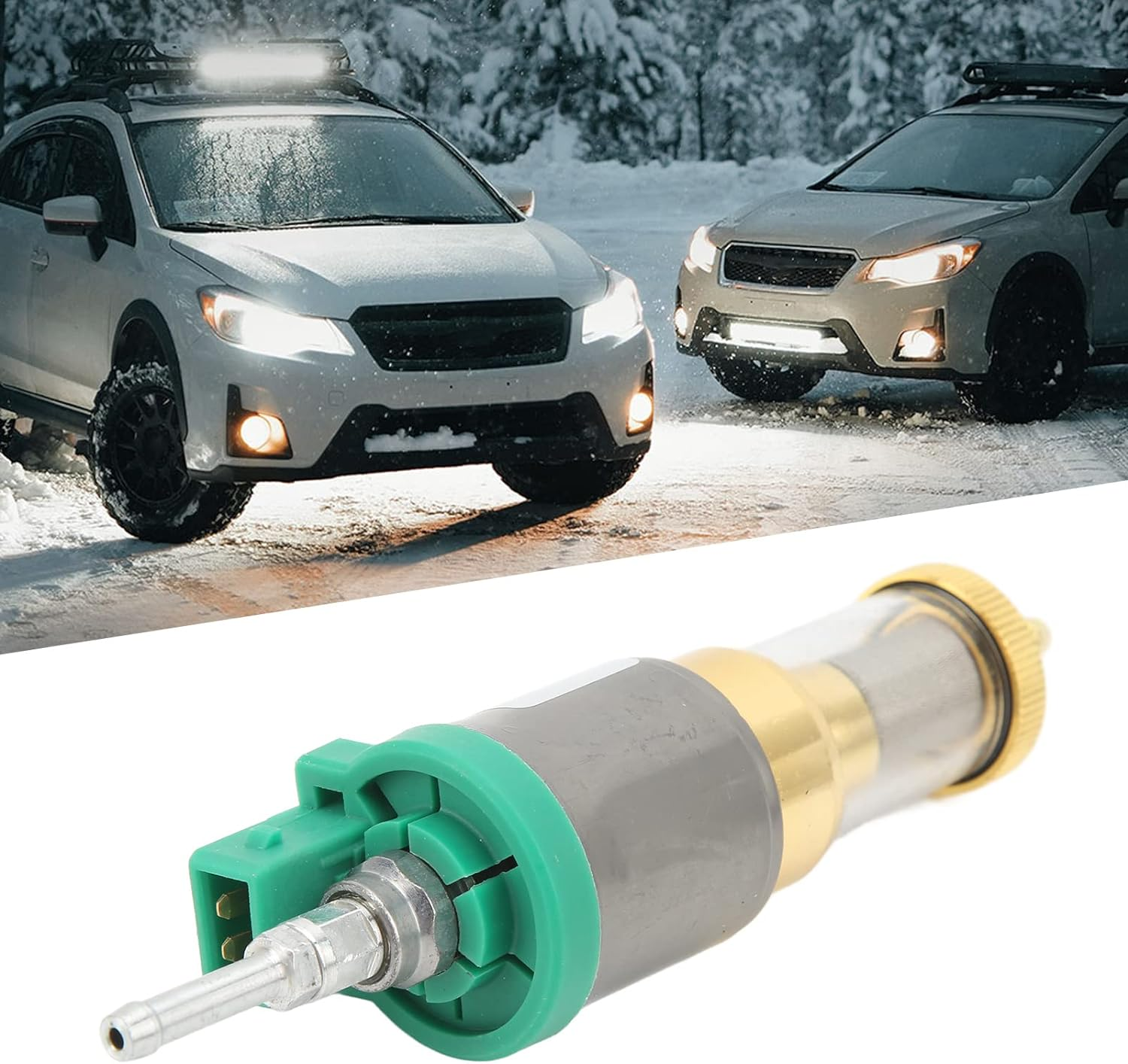 Fuel Metering Pump, 1KW to 5KW Heater Low Noise Waterproof Pulse Pump Removable Design for Eberspacher Airtronic D2 D4 12V (12V-22Ml) image number 3