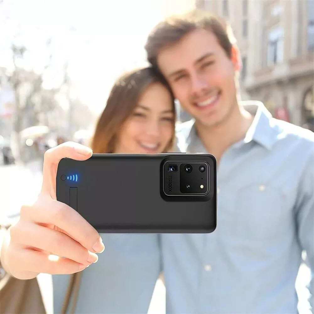 TAVICE Compatible Case for Samsung Galaxy S21 plus with Built-In Power Charge