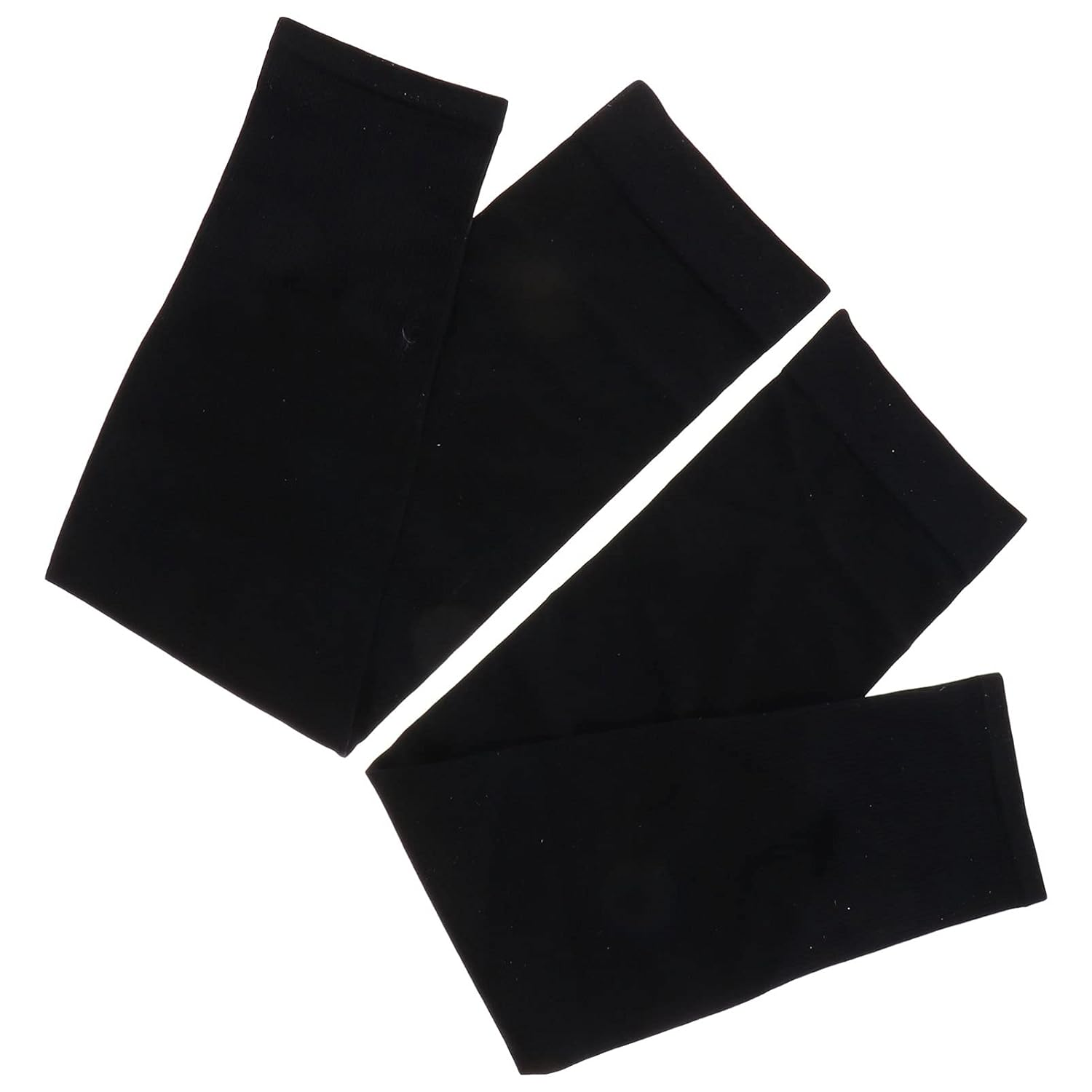 Healeved 2Pcs Sun Protection Cooling Leg Sleeves, Ice Silk Uv Protection Leg Covers for Outdoor Sports, Cycling, Running, Hiking, Black image number 6