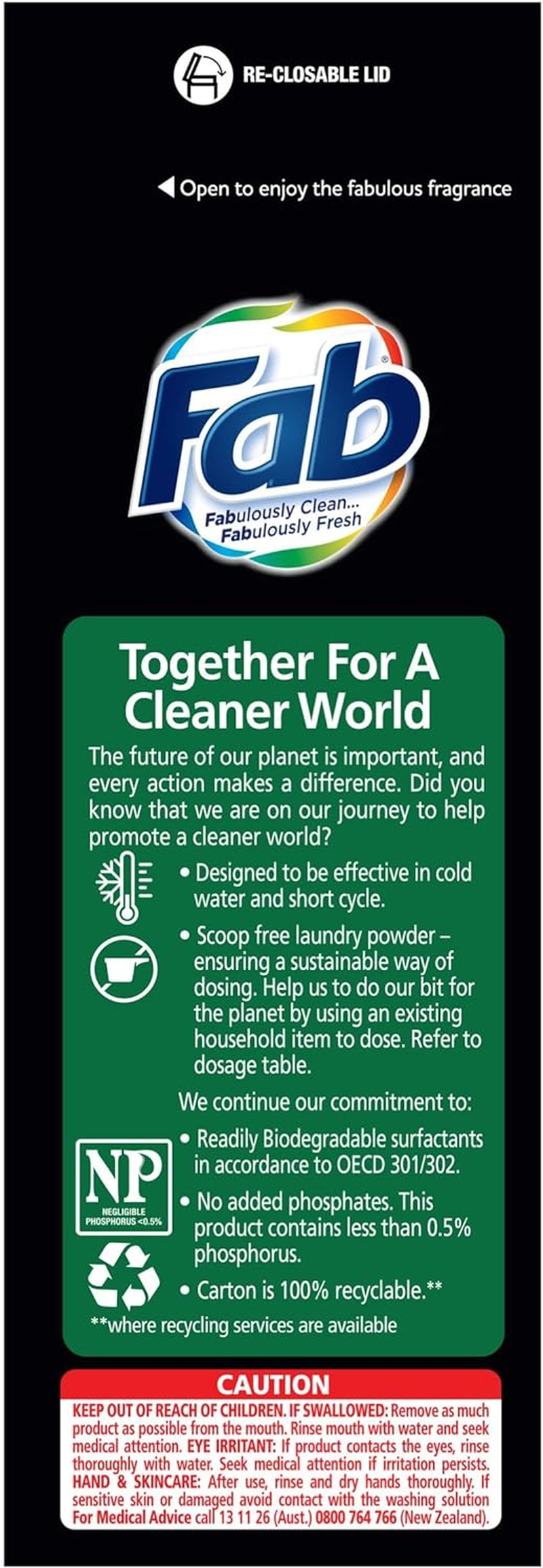 Fab Perfume Indulgence Gold Absolute Laundry Powder Detergent, 3.8 Kilograms image number 3