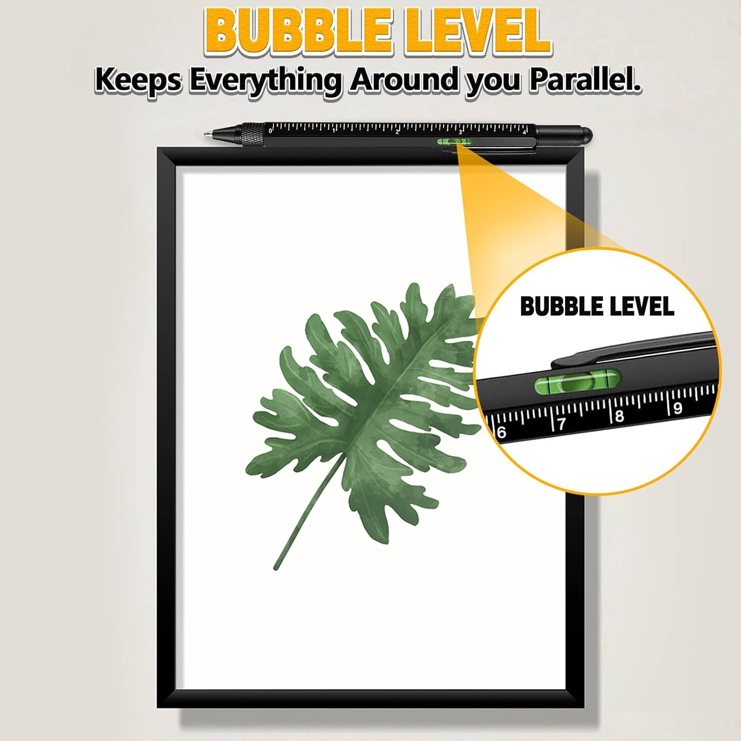 2Pcs Gifts for Men, 9 in 1 Multitool Pen Set - Cool Gadgets for Fathers, Husband, Boyfriend, Grandpa on Christmas Birthday Gifts, Multi Tool Ballpoint Pen Stocking Stuffers for Him Teens (Black-Black) - 2Pcs Black + Black image number 2