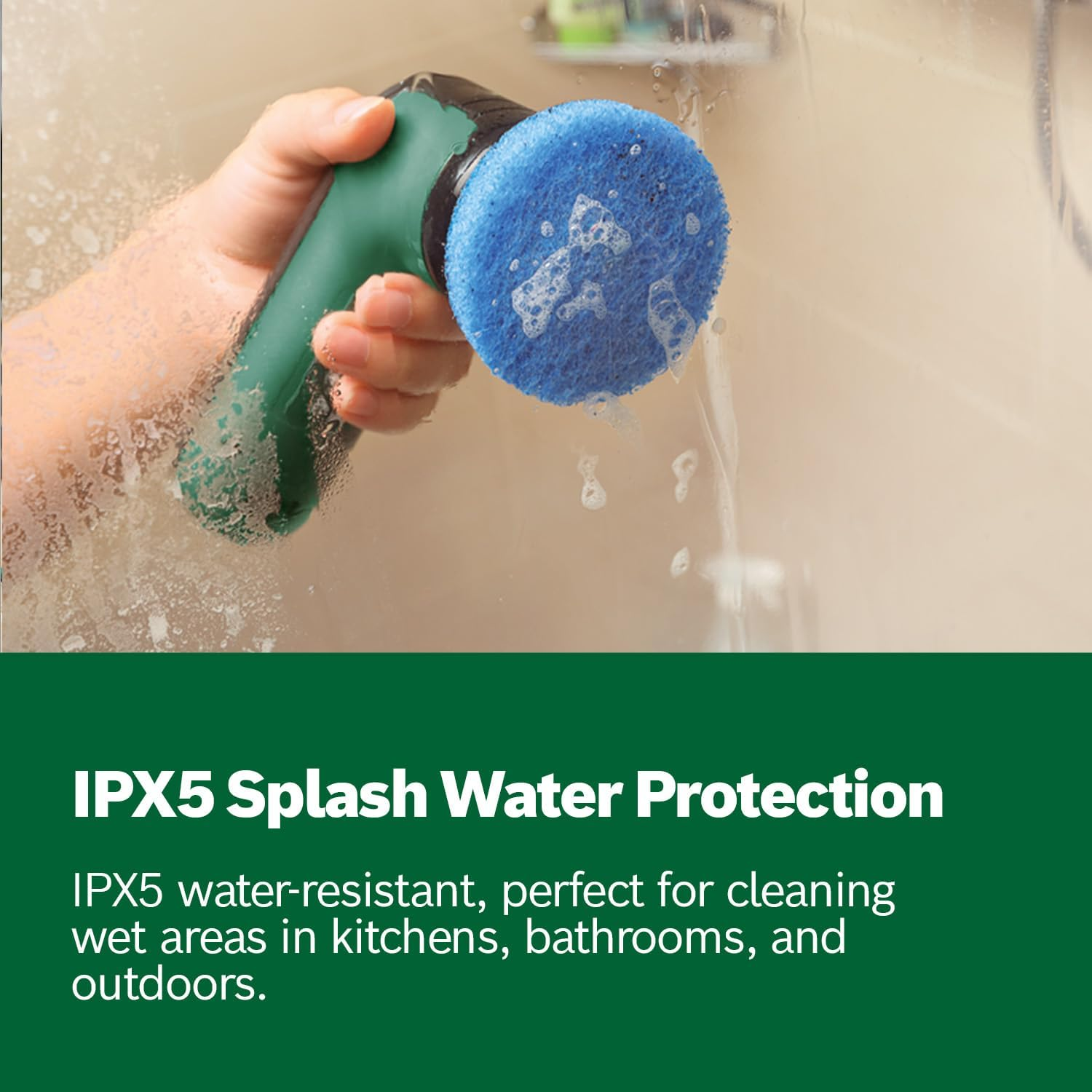 Bosch Home & Garden 3.6V Cordless Electric Power Cleaning Brush with 4 Cleaning Attachments & Micro USB Cable (Universalbrush). Made in Europe image number 2