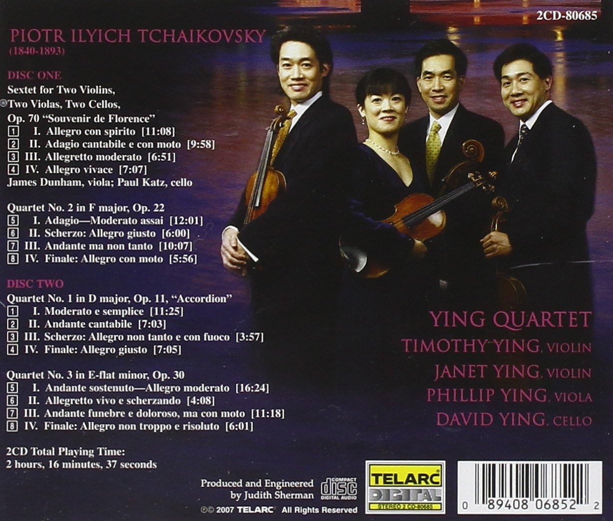 Tchaikovsky: Quartets