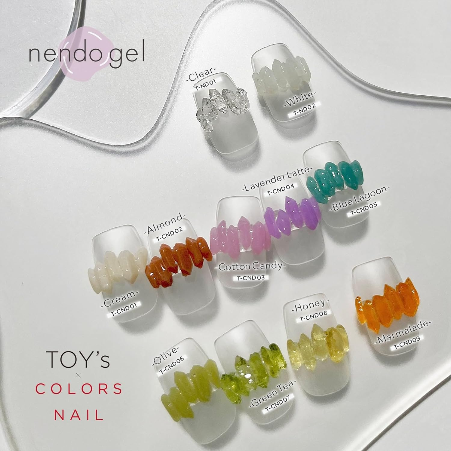 Toy'S X INITY Nendo Gel T-CND10 Cinnamon, 0.3 Oz (8 G) image number 2