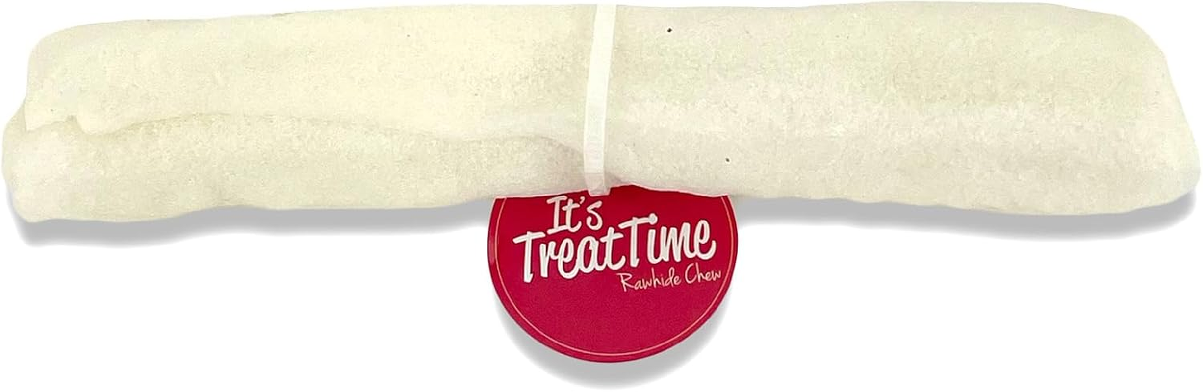 It'S Treat Time Dog Rawhide Retriever Roll White 15Cm (20 Pack) - Long-Lasting Dog Treats, Dental Chews for Dogs, Teeth Cleaning, Tartar Control, Oral Health image number 4