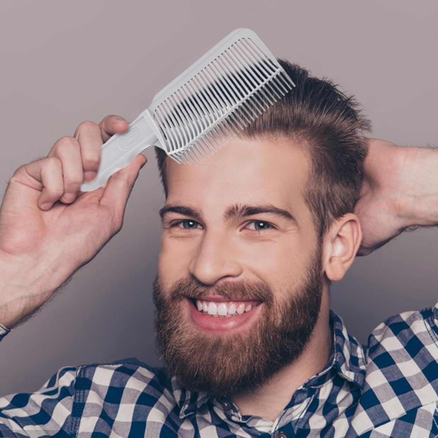 Home Barber Comb | Accurate Barber Combs Precise Fade Comb - Ergonomic Hair Blending Tool Hair Combs for Salon Hairdressing Home Use image number 2