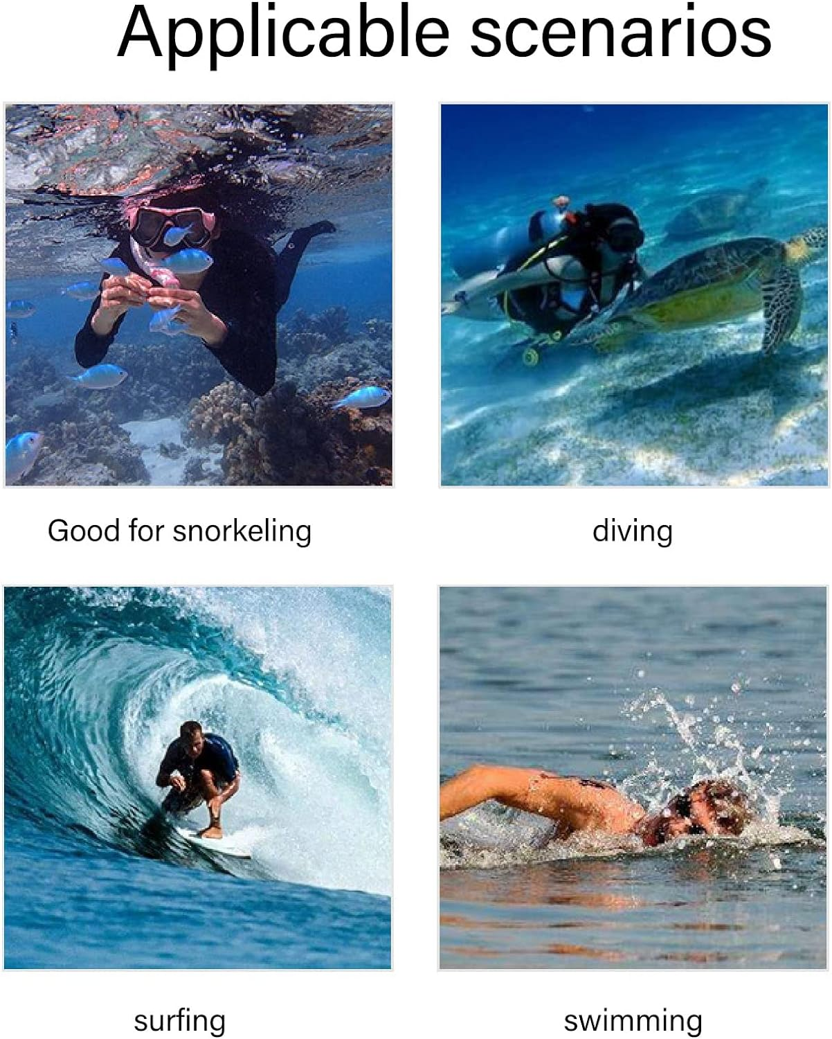 Ejoyous 3Mm Neoprene Dive Socks (Unisex) High Elasticity Wear-Resistant Warm, Bandage Buckle Anti-Water, Breathable Quick-Dry, for Swimming & Wading image number 3