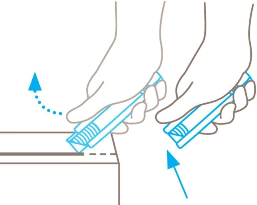 Martor 447.02" Secunorm Handy Mdp-No.447 Cutter, Blue/Silver image number 1