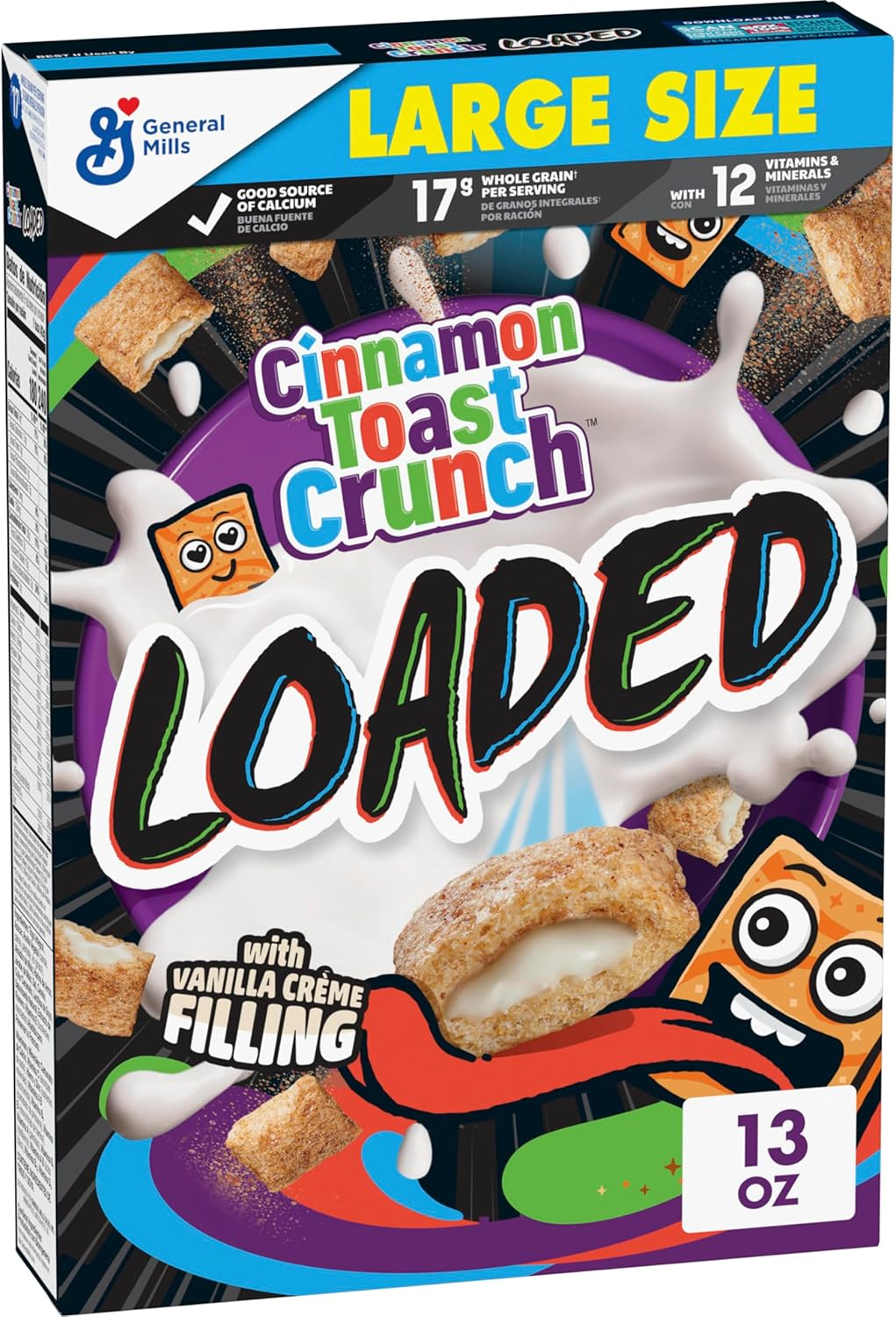 CINNAMON TOAST CRUNCH LOADED 368GR NEW image number 4