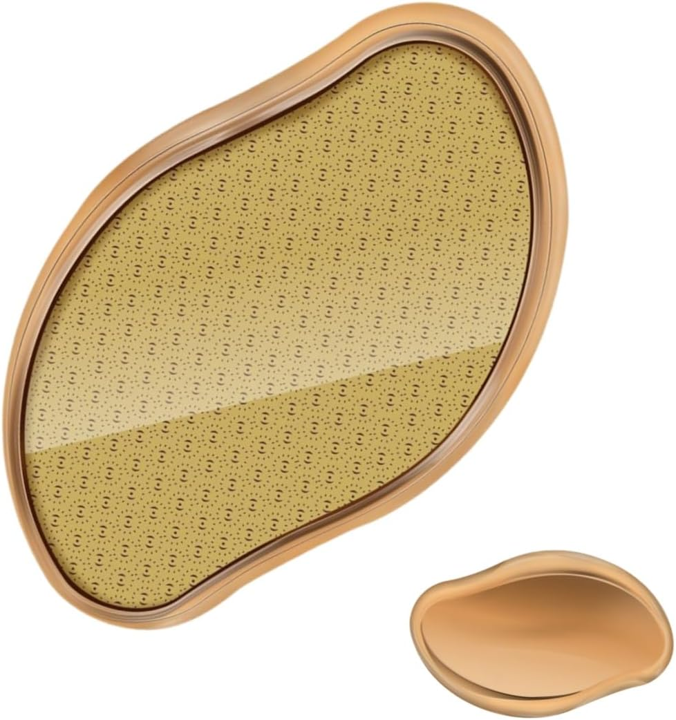 Portable Pedicure Tool and Exfoliator, Glass Foot File Callus Remover,Foot Scrubber Shower for Wet and Dry Feet, Foot Scraper for Women or Men image number 1