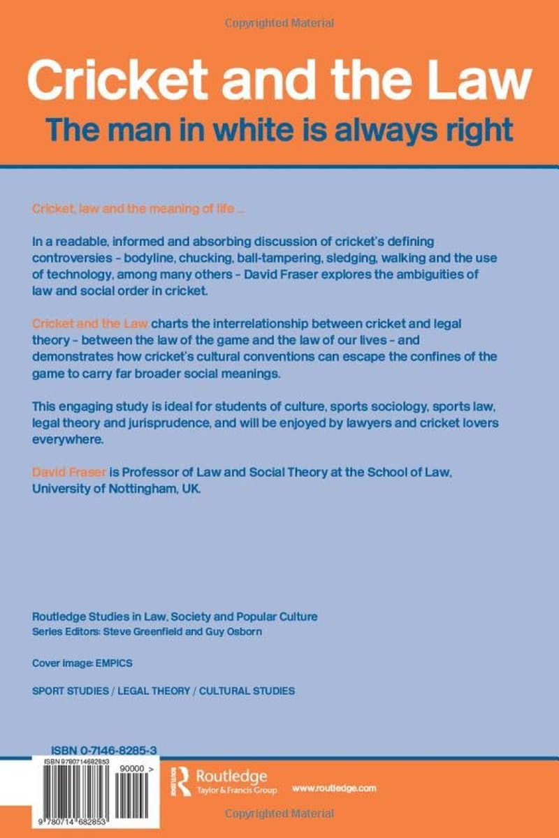 Cricket and the Law: the Man in White Is Always Right image number 2