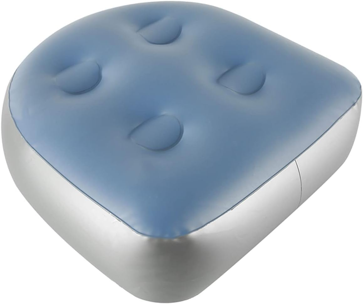 Hot Tub Seat for Inflatable Hot Tub with Suction Cup, Soft Spa Seat Air Cushion Massage Pad, Back Support Bath Spa Pad, Water-Filled Hot Tub Booster Seat, Hot Tub Seat Chair Accessories for Adults