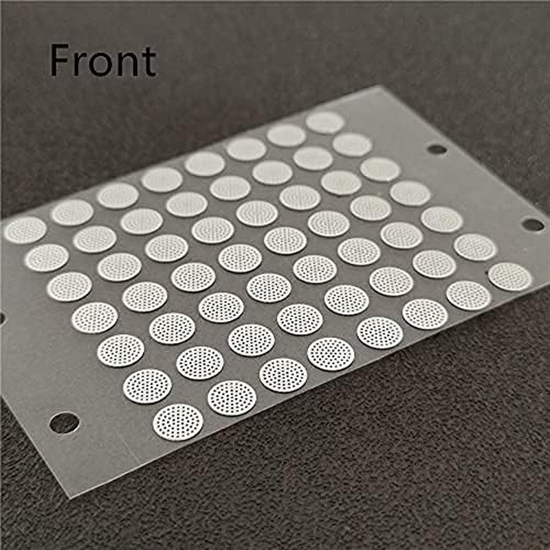 Earbuds Dust-Proof Steel Mesh with Glue Stainless In-Ear Earphones Replace Clean Net Filter Dust Headphones Shell Steel Mesh 3.7Mm 4.5Mm 4.8Mm 5.0Mm (10Pairs) (4.5Mm10 Pair)