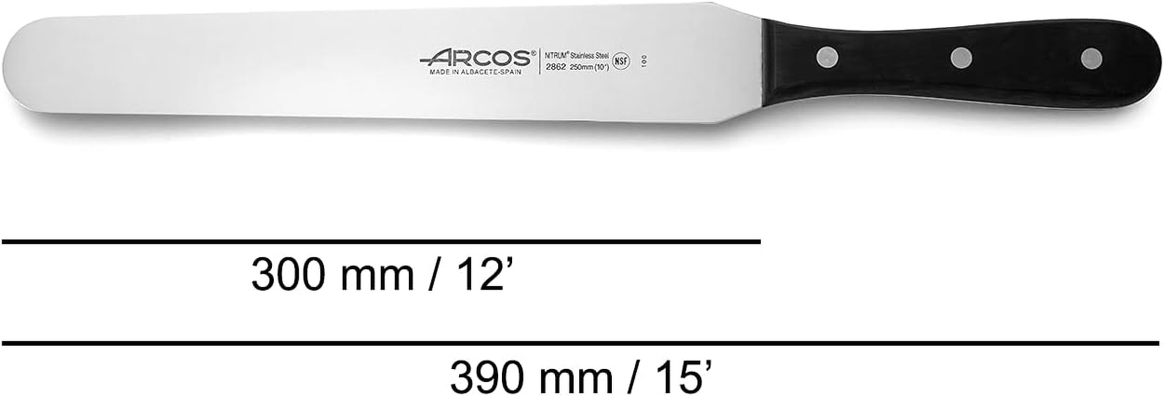 Arcos 10-Inch 250 Mm Universal Spatula image number 3