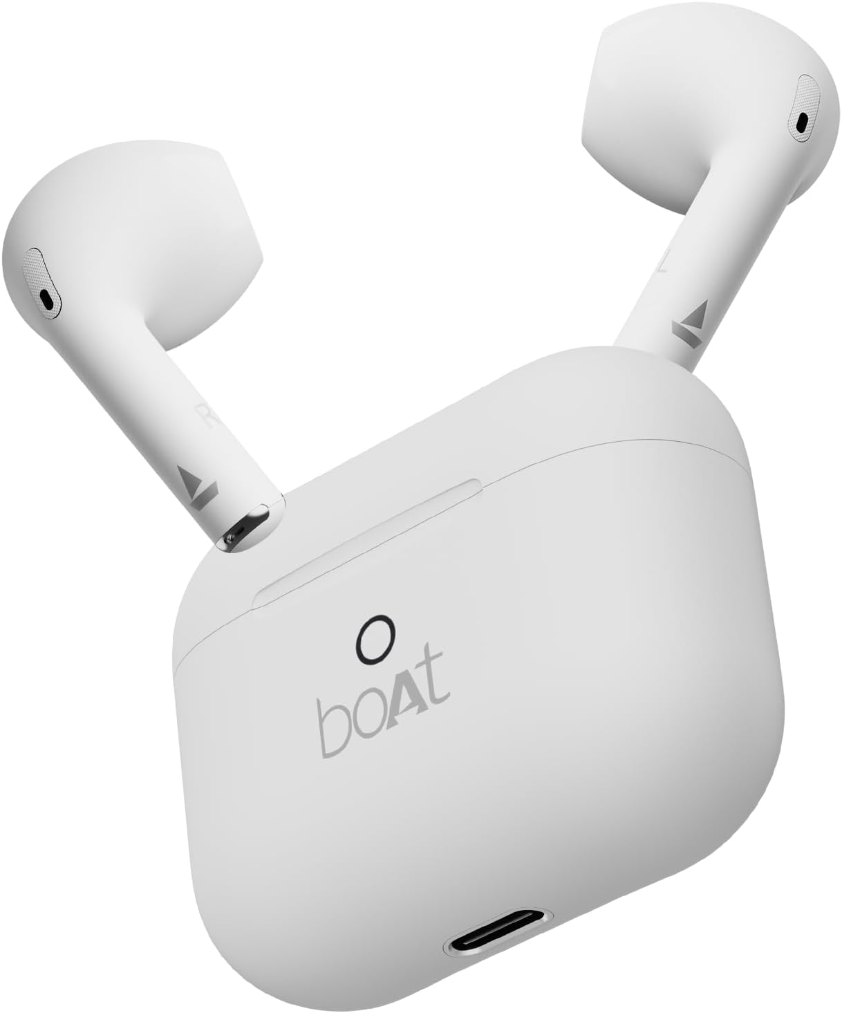 Boat Airdopes Joy 35 Hour Battery Fast Charge IWP Technology Low Latency 2 Microphones Enx Type-C Port V5.3 Bluetooth TWS Wireless with Microphone image number 1