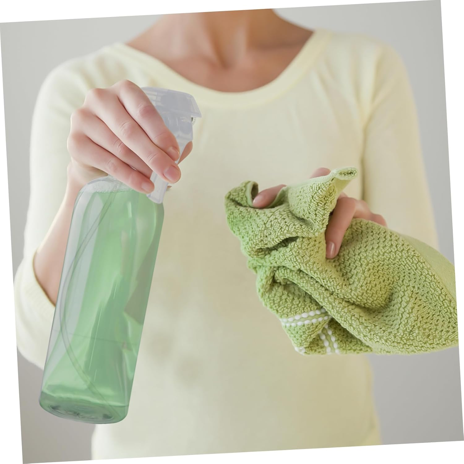 Outanaya 2Pcs Spray Bottle Water Sprayer for Plants Refillable Plastic Gardening Supplies Garden Use image number 1