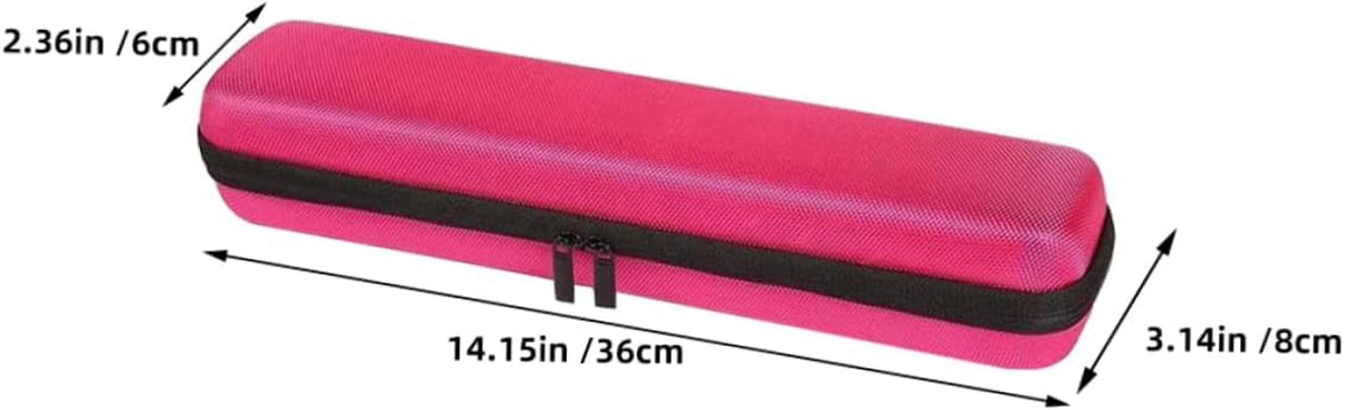 ADOCARN Heat Resistant Hair Tool Travel Bag for Curling Iron Hair Straightener Portable Storage Pouch Hard Shell Lightweight Organizer for Travel