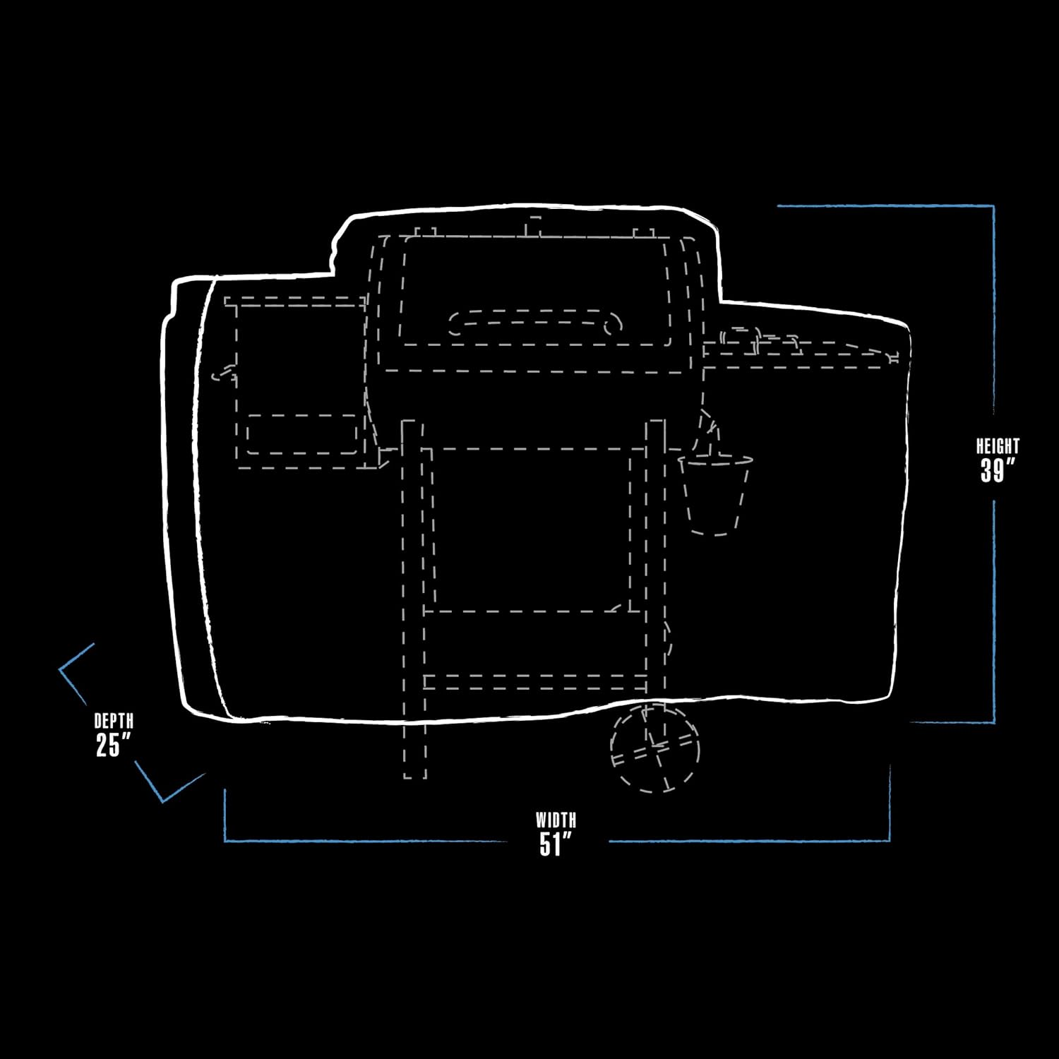 PIT BOSS 73440 Deluxe Wood Pellet Grills, Black image number 4
