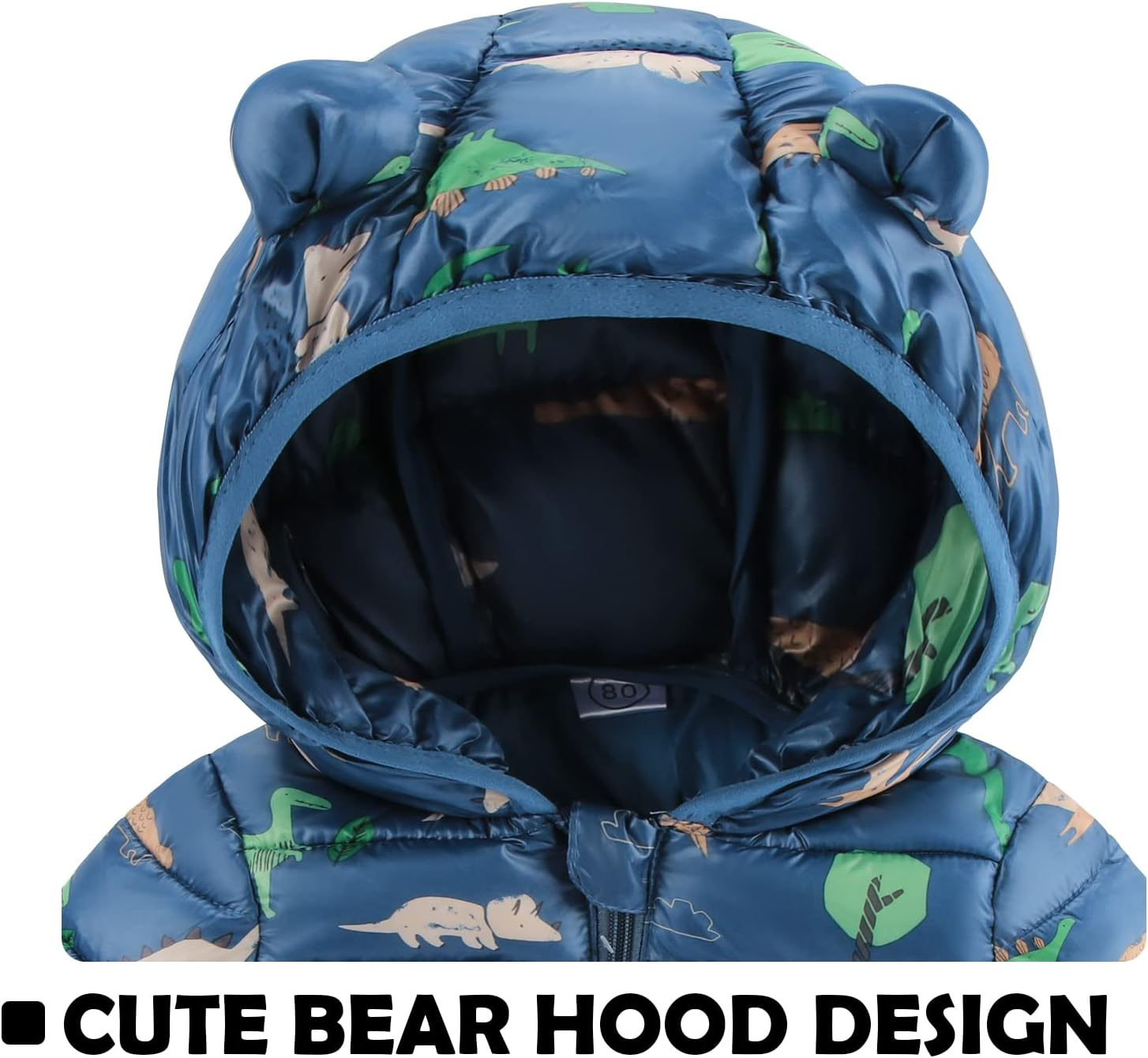 Newborn Baby Boy Girl Jacket Winter Clothes Sweater Outfit Toddler Puffer Coat image number 5