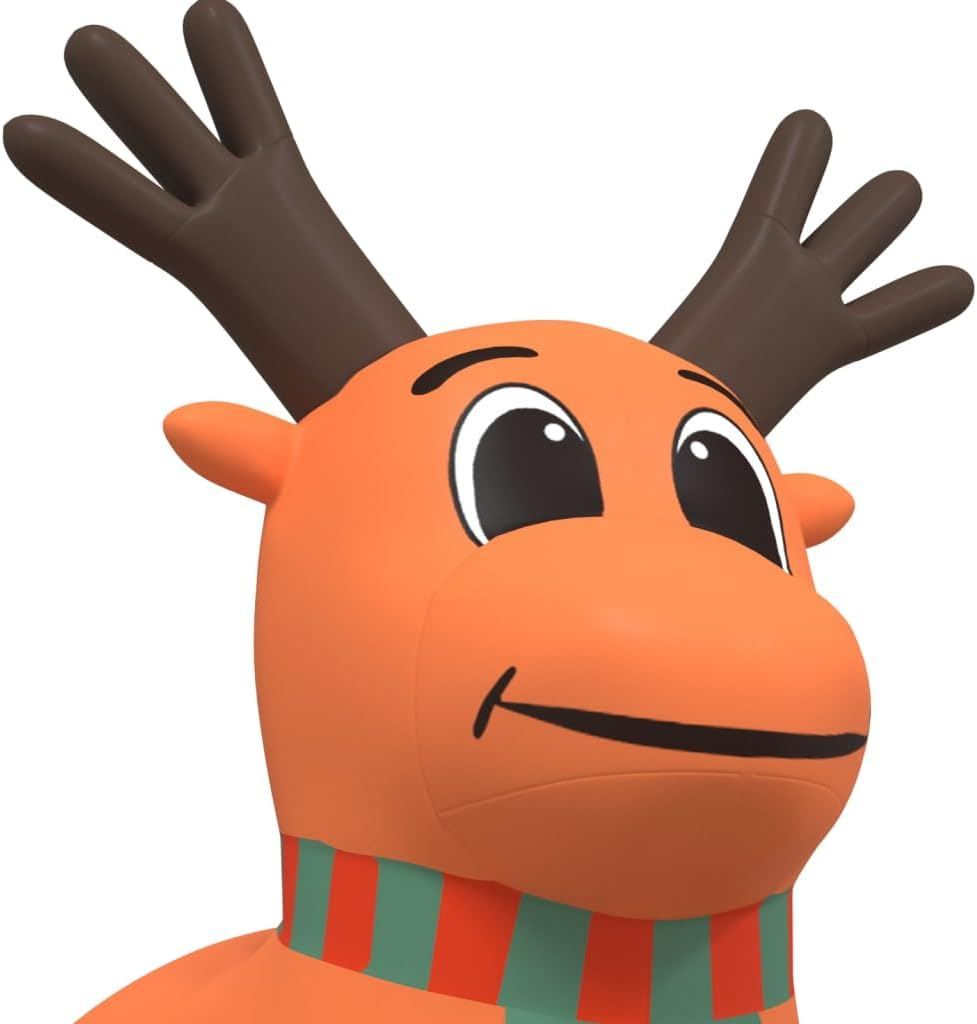 Christmas Reindeer, Xmas Light up Reindeer Outdoor Yard Christmas Decoration Christmas Inflatable Reindeer with Leds 500 Cm image number 6