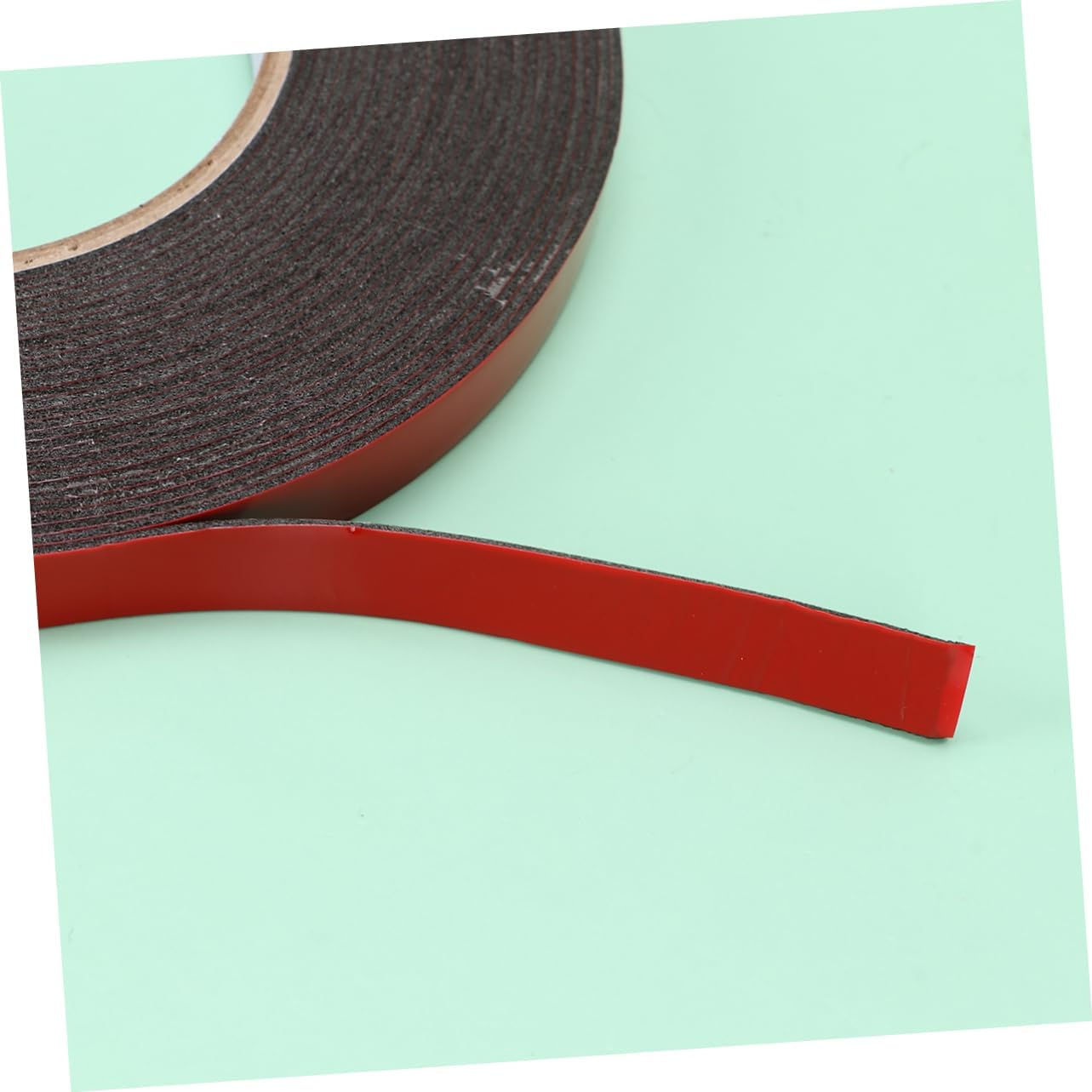 Baluue Pe Double-Sided Adhesive Tape 5Pcs, Black Foam Seal Strip 10Mm X 10M X 1.0Mm Thick, Weatherproof Strong Mounting Tape for Automotive Decoration and Car Trim