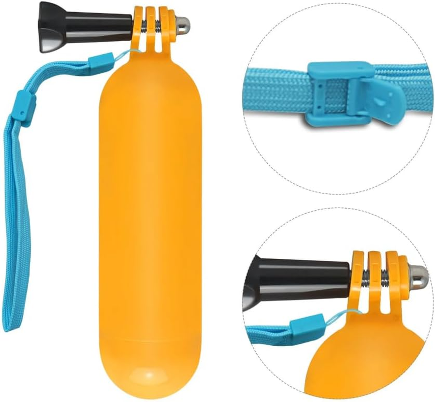 JHD Action Camera Selfie Stick Floating Handle Grip Compatible with Gopro Hero 7 6 5 AKASO EK7000 Brave 4 APEMAN Campark Victure Waterproof Cameras image number 3