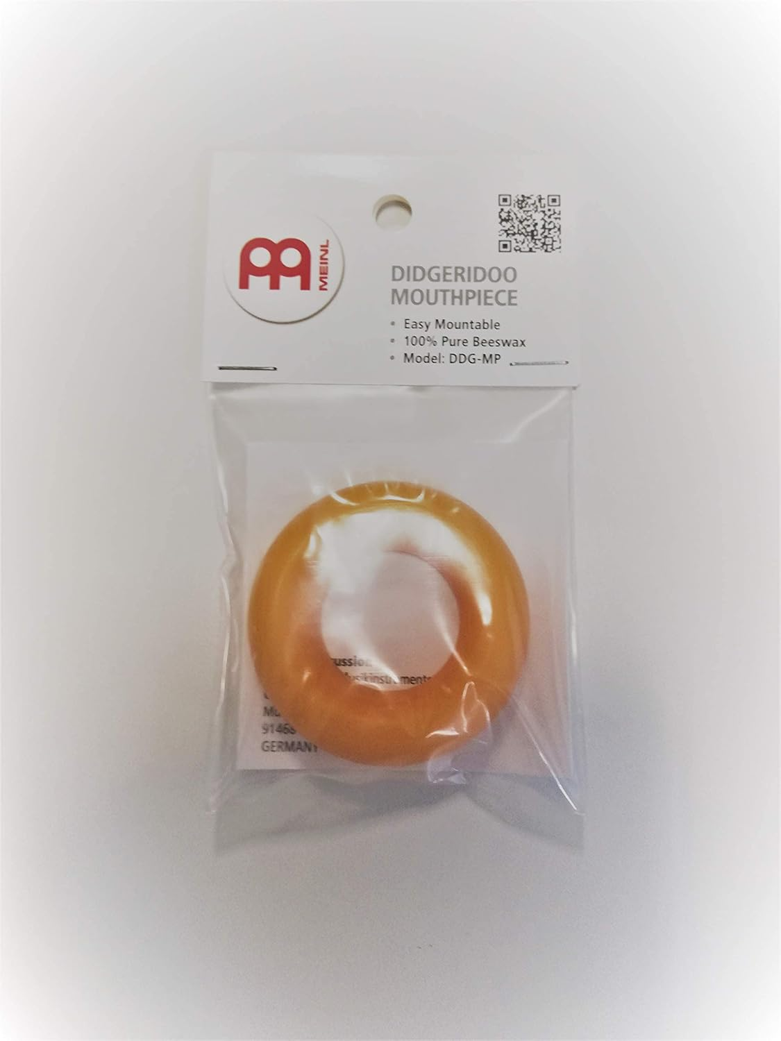 Meinl Mouthpiece, Fits All Didgeridoos-Made from 100% Pure Beeswax, (DDG-MP)