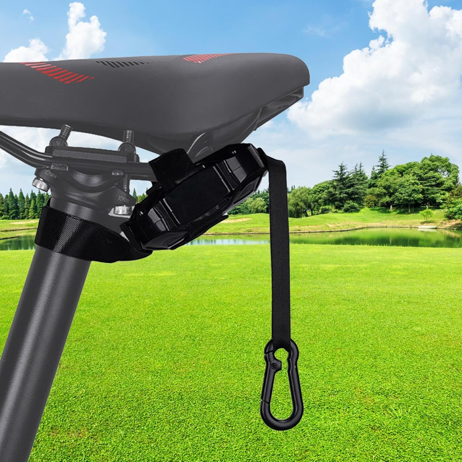 Retractable 8.2Ft Cycling Towing Rope for Kids, Parent-Child Pull Traction Rope, Secure Tow Strap for Biking, Cycling Support Rope for Adults and Children, Easy-To-Use Bike Tow Rope for Family Rides image number 6