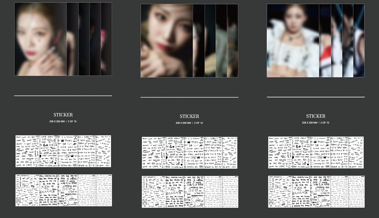 CRAXY XX 4Th Mini Album Cd+Pob+Photobook+Postcard+Mini Poster on Pack+Sticker+Selfie Photocard+Tracking Sealed (Random) - Nugudom Version image number 2