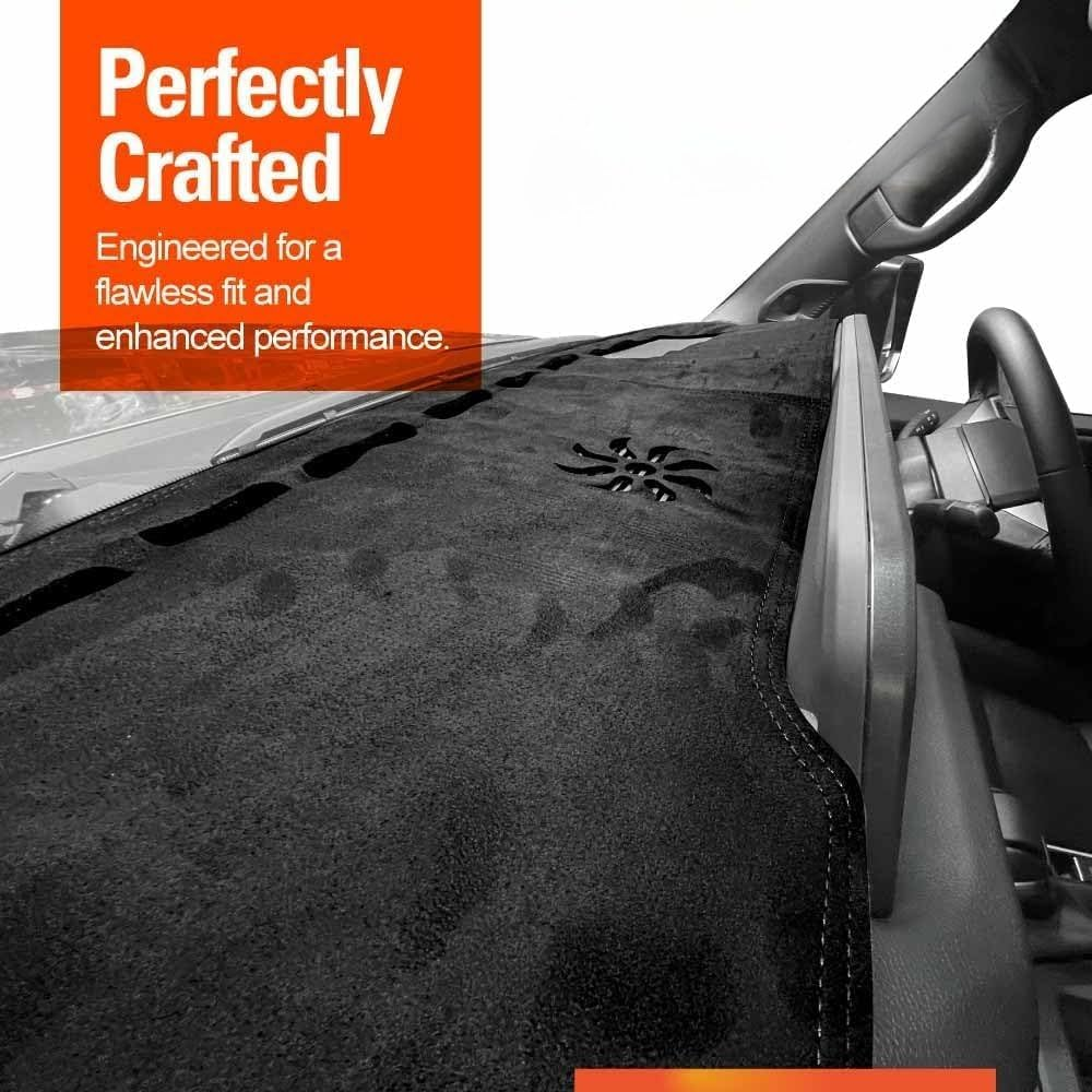 Dash Mat Non-Slip Pad Cover Fit for Toyota Prado 250 Series 2024-2025 Interior Accessories image number 1