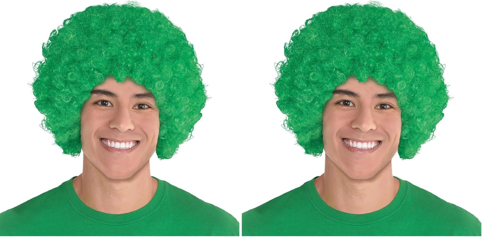 Curly Wig Fancy Dress Costume Accessory White image number 5