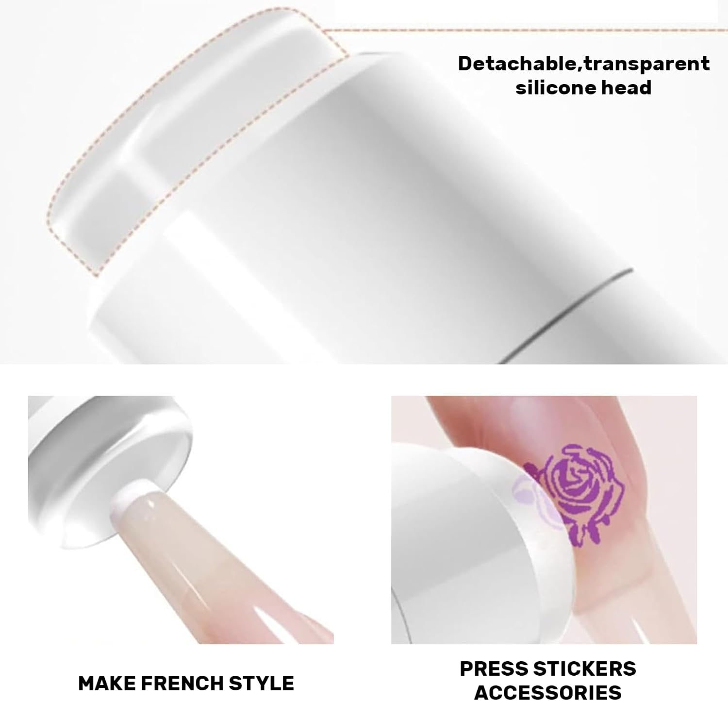 Uv Nail Lamp, Flash Cure Nail Lamp,Rechargeable Portable Led Nail Lamp,Uv Light Nail Lamp, for Salon, Home Diy Quick Nails Care image number 3