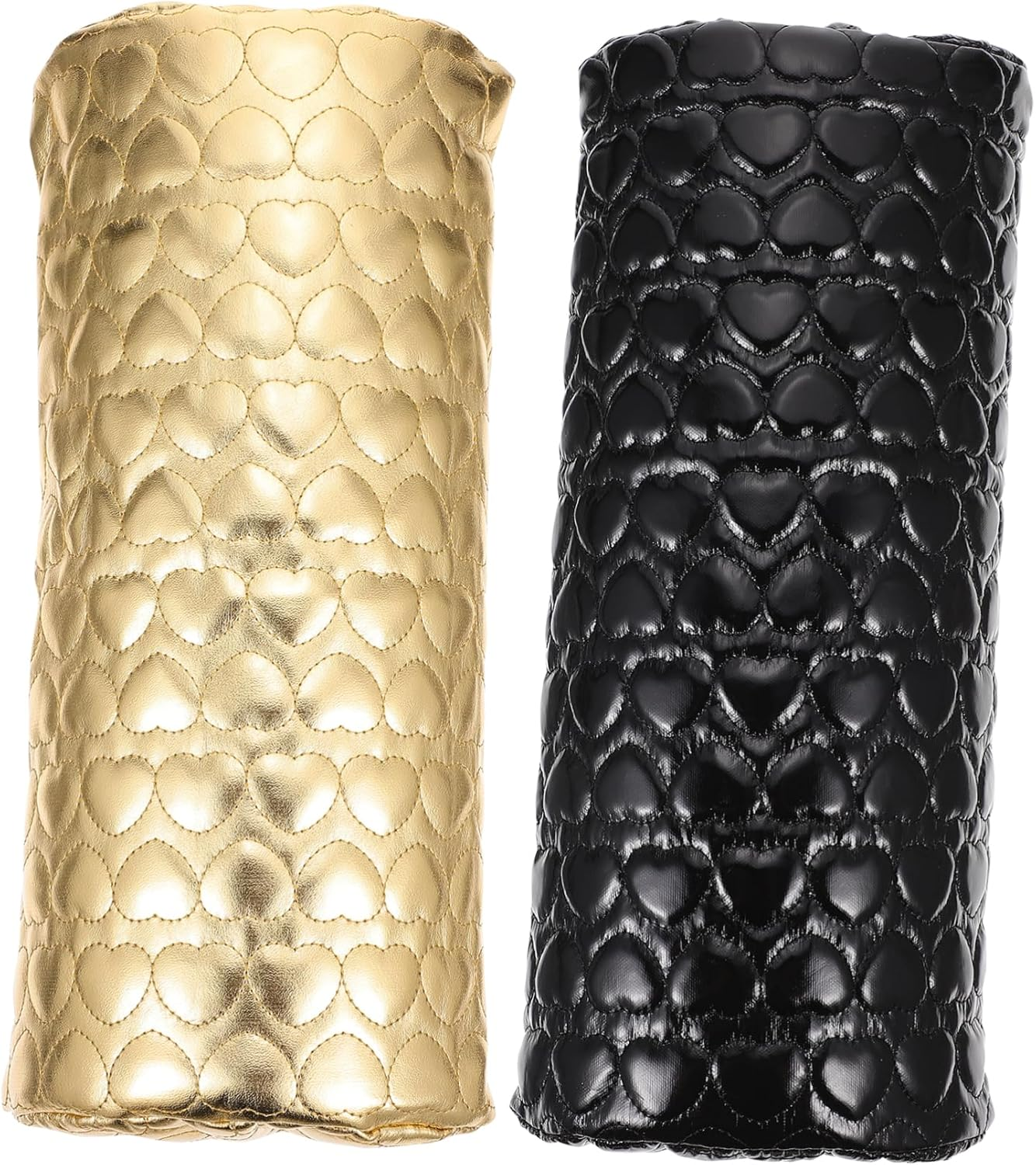 HONITANO 2Pcs Love-Heart Nail Art Hand Pillows Cushion Pad for Manicure Hand Support Pad in Salon