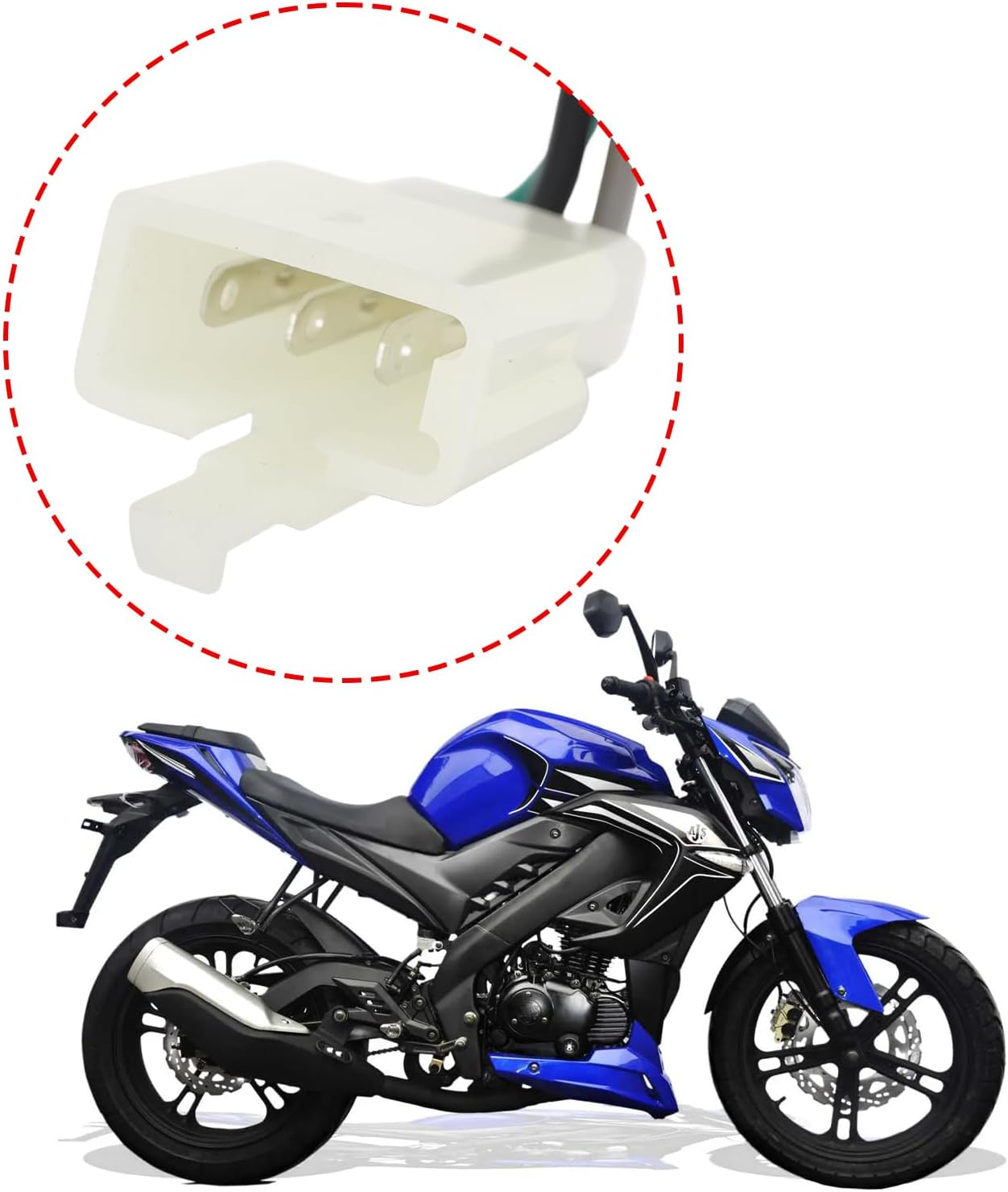 SING F LTD 12V 3Pin Motorcycle Indicator Relay INDRY039 115500046 Compatible with AJS TN12 image number 2