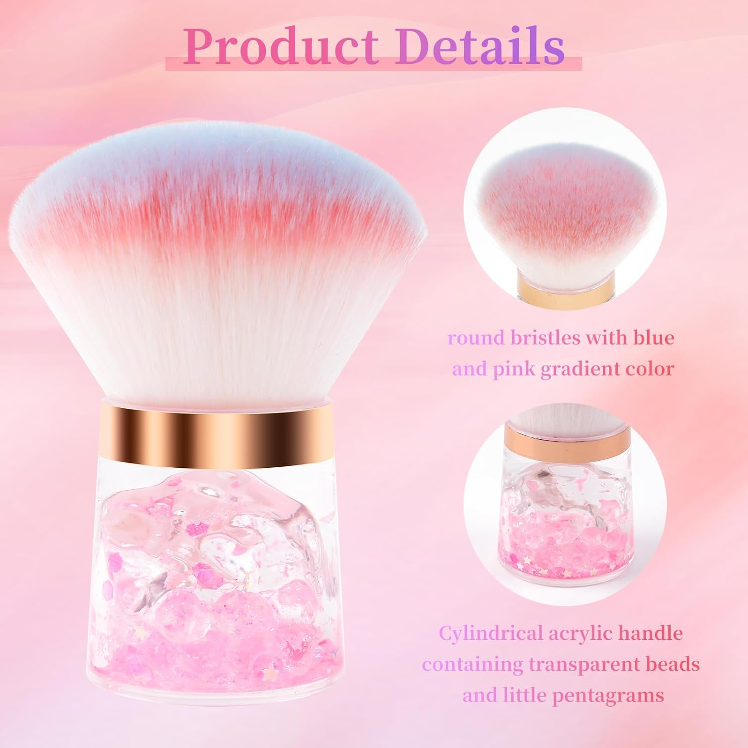 Nail Dust Brush (Round)