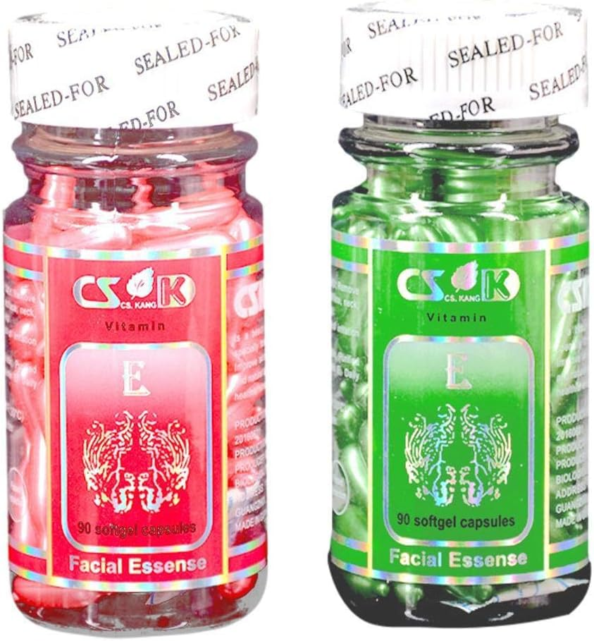 90 Pcs/Box Vitamin E Capsules Face Serum Face Facial Essence Spot Acne Removing anti Ageing Wrinkles Moisturizing Nutrition Whitening Brightening Freckle Serum Women image number 4