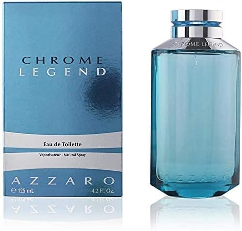 Chrome Legend by Azzaro Eau De Toilette Spray 4.2 Oz image number 1