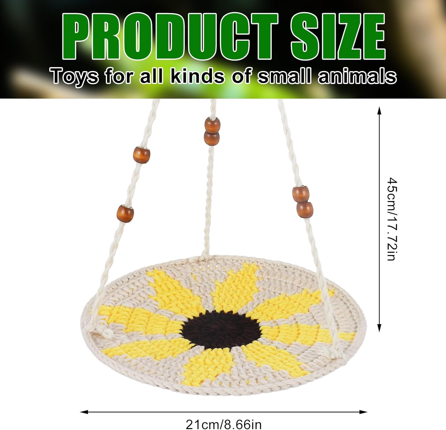 Jspupifip Reptile Hammock,Bearded Dragon Accessories for Habitat Leopard Gecko Tank Accessories Small Lizard Cage Bed Hanging Hammock Pet Platform Carrier for Chameleon Birds Rats Gecko Iguana image number 5