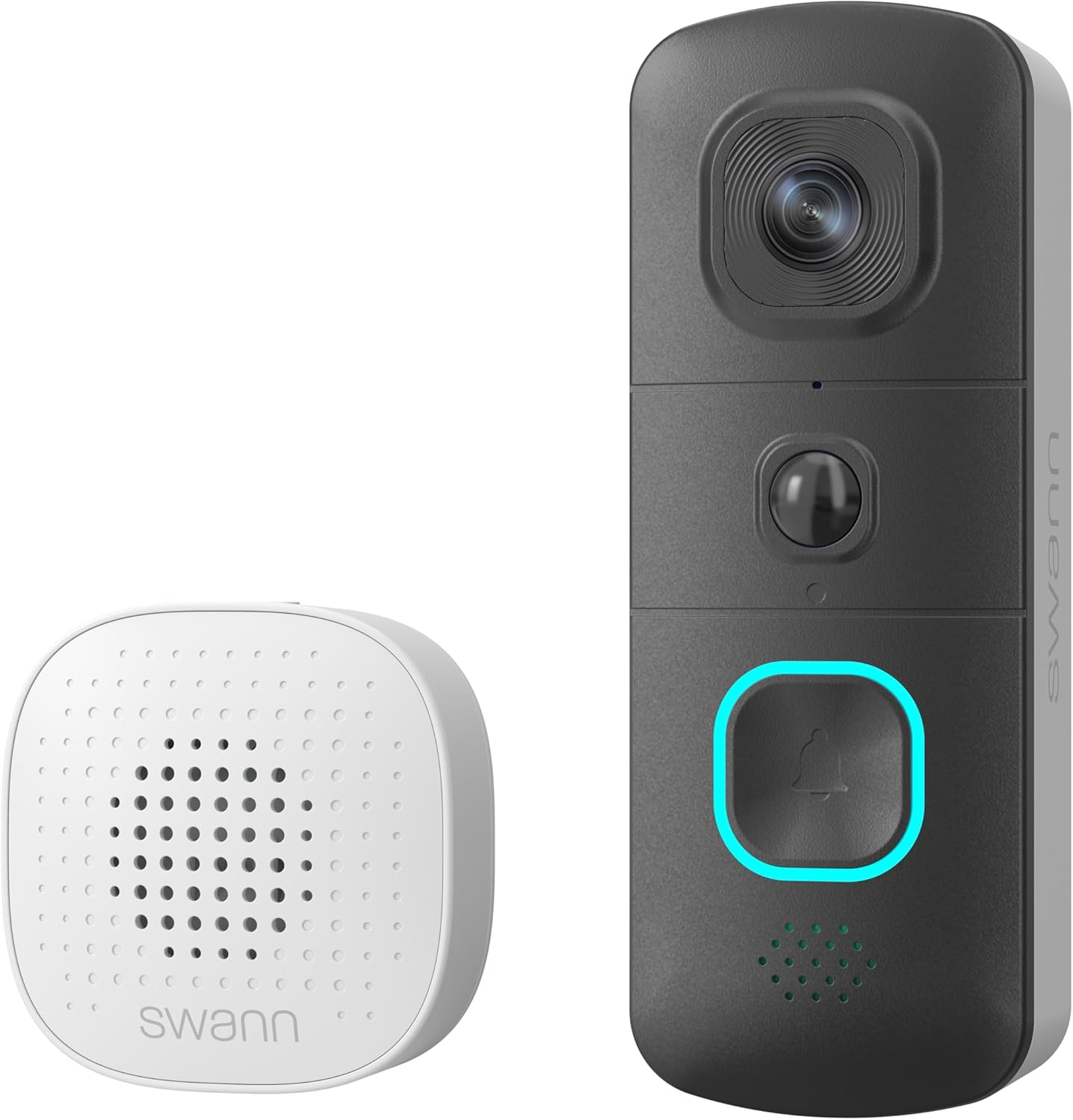 Swann EVO Wireless Video Doorbell -Wi-Fi Security Camera,Two-Way Audio,Motion Detection,Night Vision,Cloud Storage -Compact & Versatile Home Surveillance Solution for Indoor & Outdoor Use image number 3