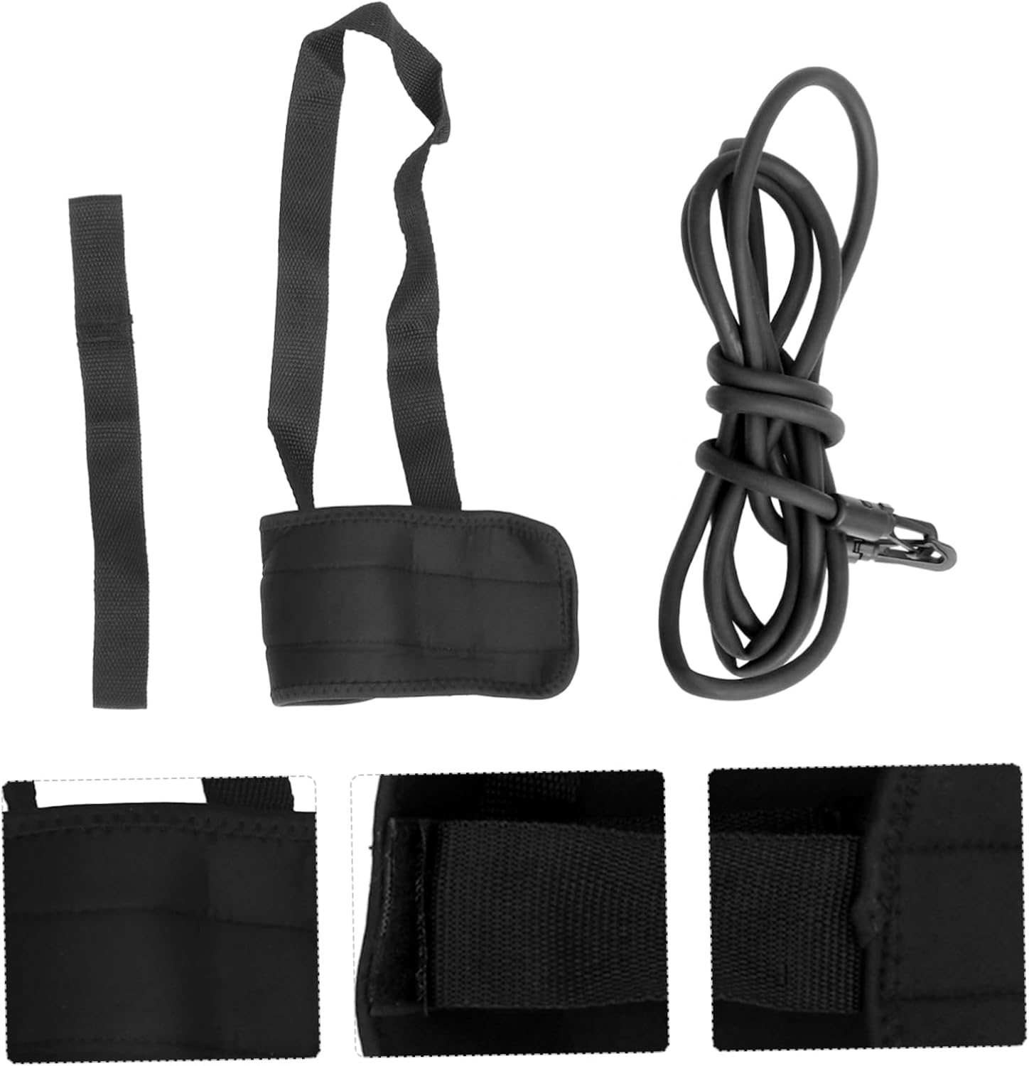 Ankle Strap Resistance Band Swimming Training Belt Adjustable Straps for Adults Boys and Girls Neoprene Comfort for Pool Exercises