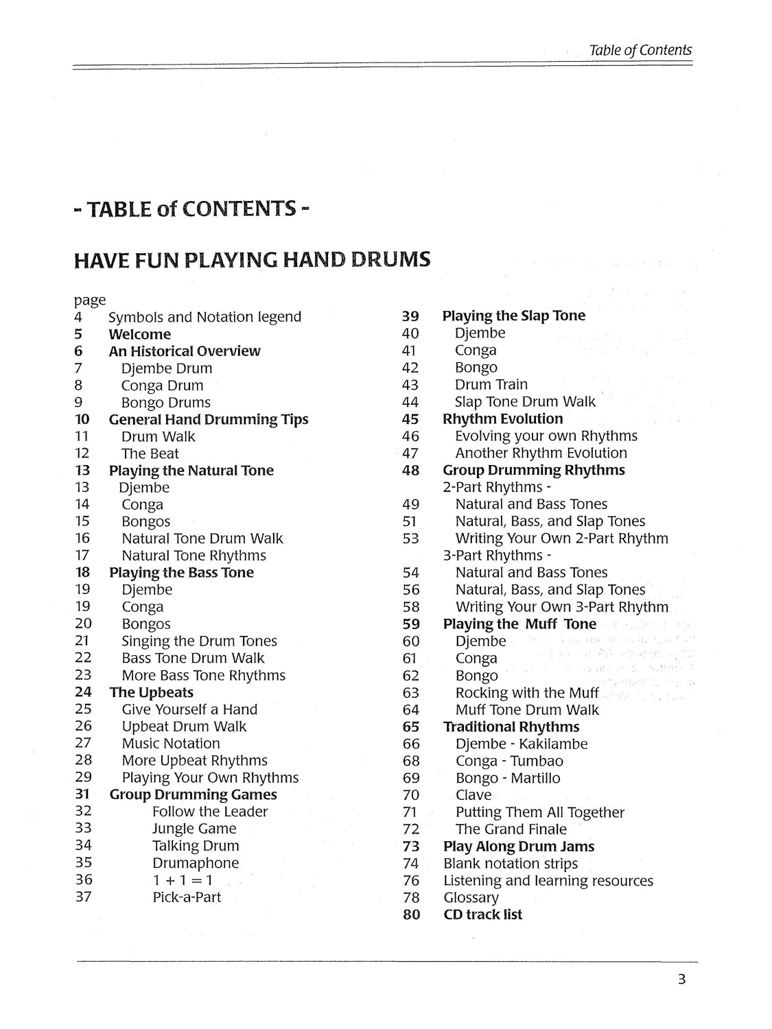 Have Fun Playing Hand Drums: a Fun, Musical, Hands-On Book and CD for Beginning Hand Drummers of All Ages image number 1