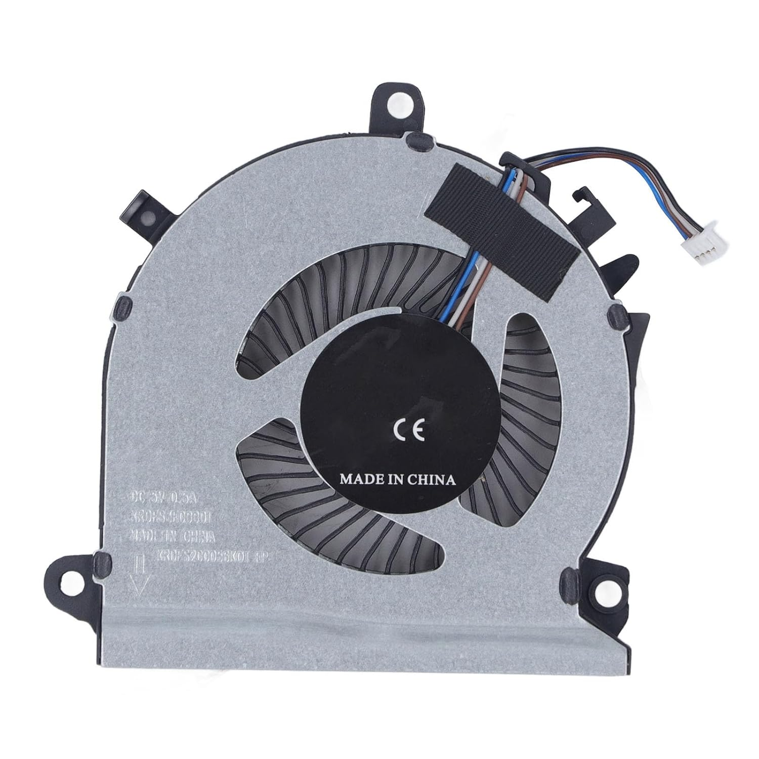 CPU Cooling Fan Replacement for for Pavilion Gaming 15 EC 16 a Laptop, 4Pin Power Connector, Fast Quiet Heat Dissipation Cooler Laptop CPU Fan, Simple Installation image number 2