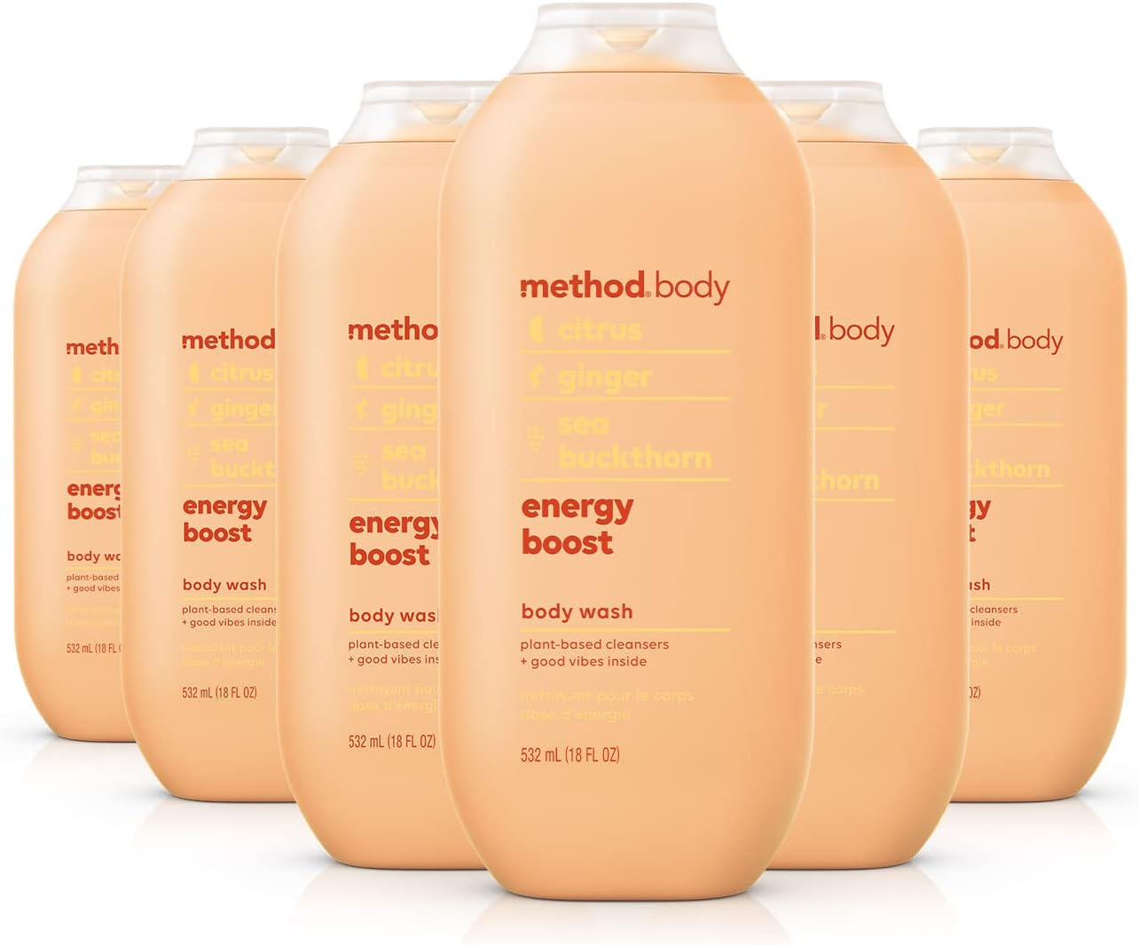 Method Body Wash, Energy Boost, 530Ml (6 Count) image number 4