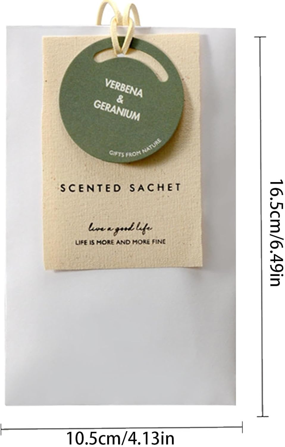 Scented Sachet Packet - Safe Natural Fragrance Sachet Bags - Long-Lasting Air Freshener Bags Sachet Bags for Toilet Shoebox New Bag image number 4