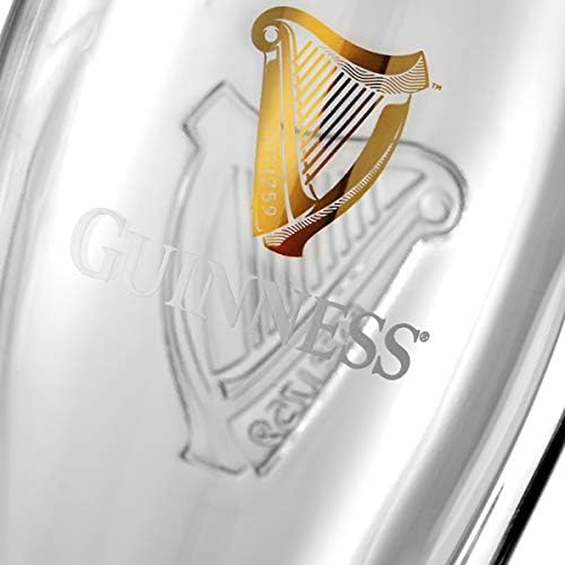 Guinness 20Oz Gravity Pint Glass (4 Pack) image number 5
