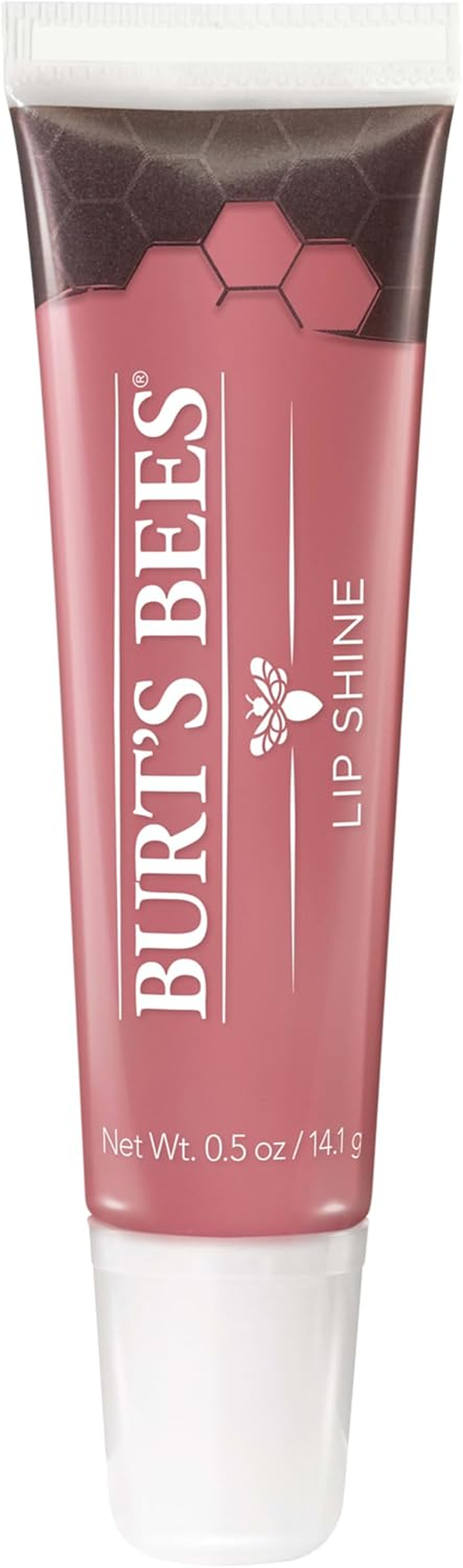 Burt'S Bees 100 Percent Natural Moisturizing Lip Shine, Whisper, 1 Tube